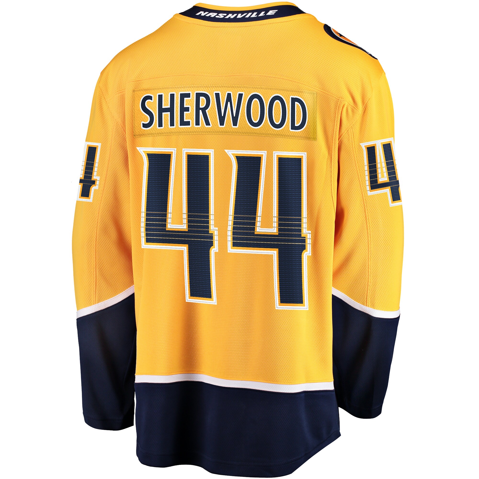 Kiefer Sherwood Nashville Predators Home Breakaway Player Jersey - Gold