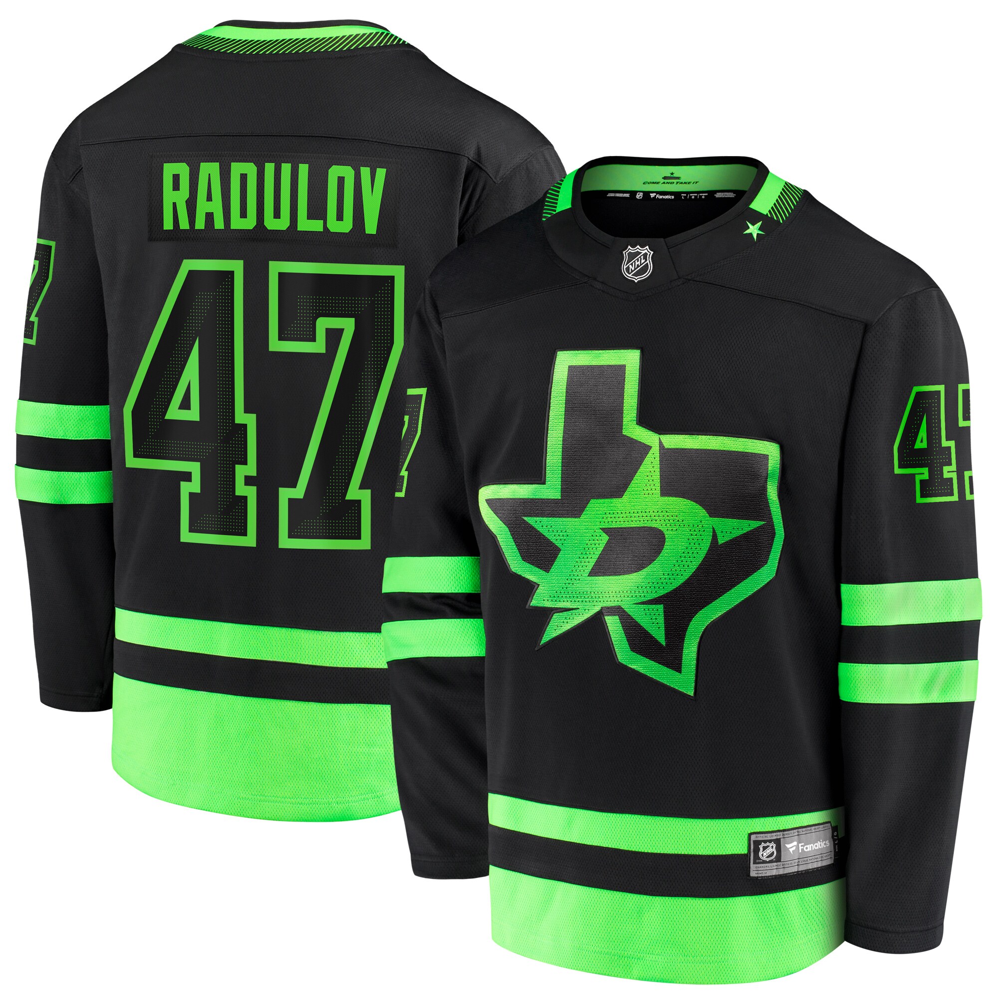 Alexander Radulov Dallas Stars 2020/21 Alternate Premier Breakaway Player Jersey - Black