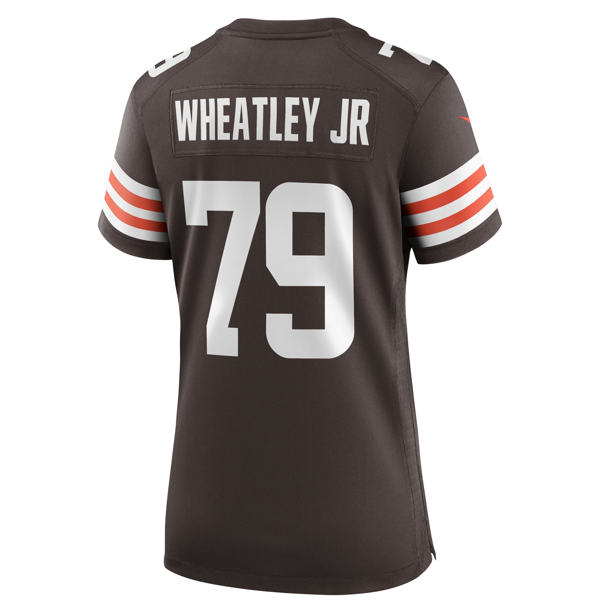 Tyrone Wheatley Cleveland Browns  Women's Team Game Jersey - Brown