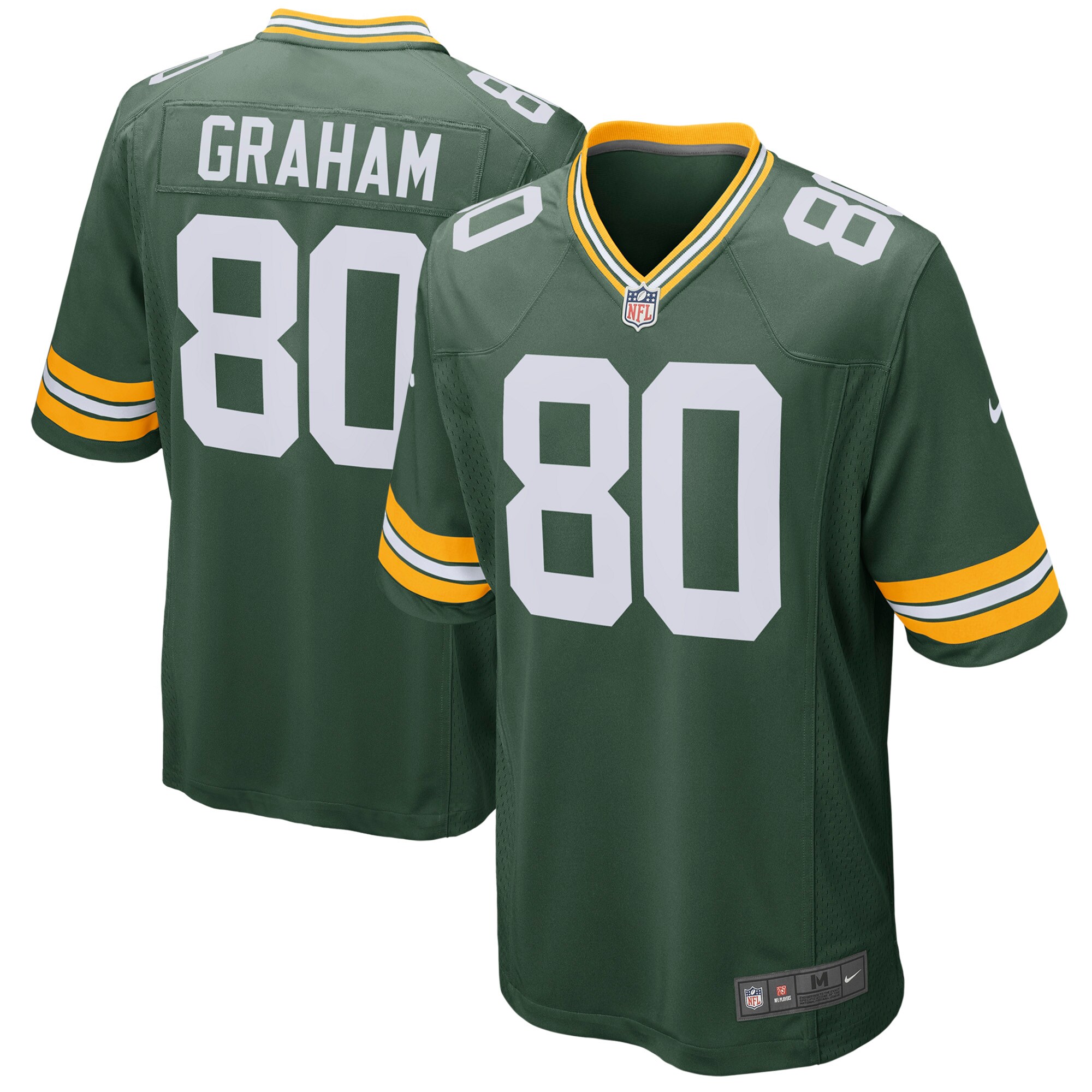 Jimmy Graham Green Bay Packers  Game Jersey - Green