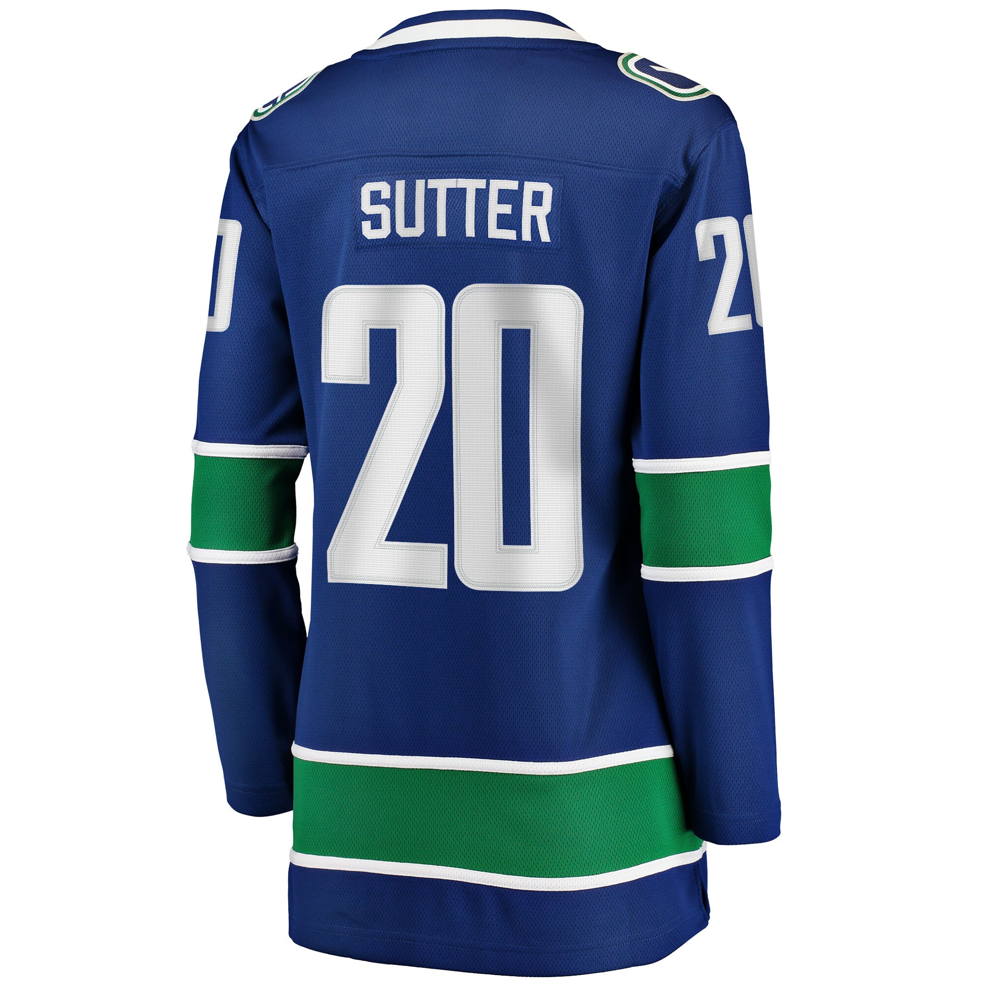 Brandon Sutter Vancouver Canucks Women's Home Breakaway Player Jersey - Blue