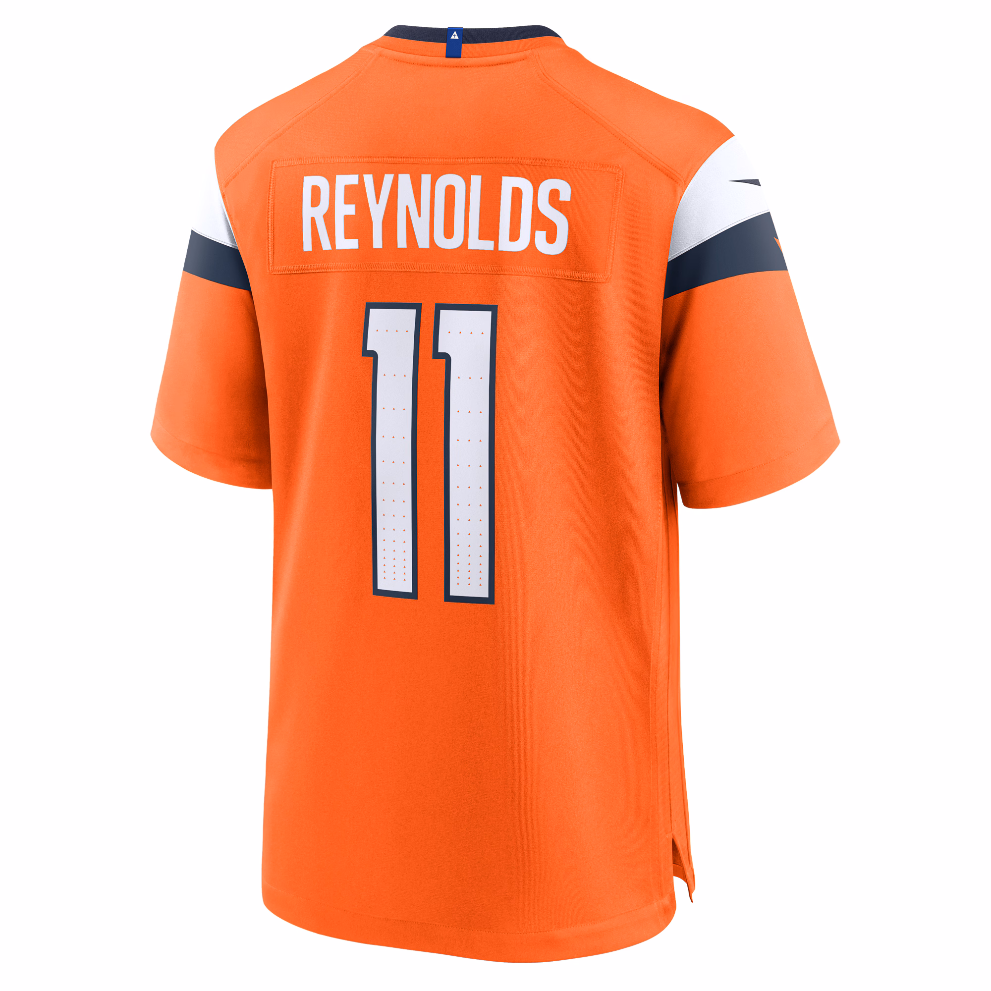 Josh Reynolds Denver Broncos Game Jersey -  Orange