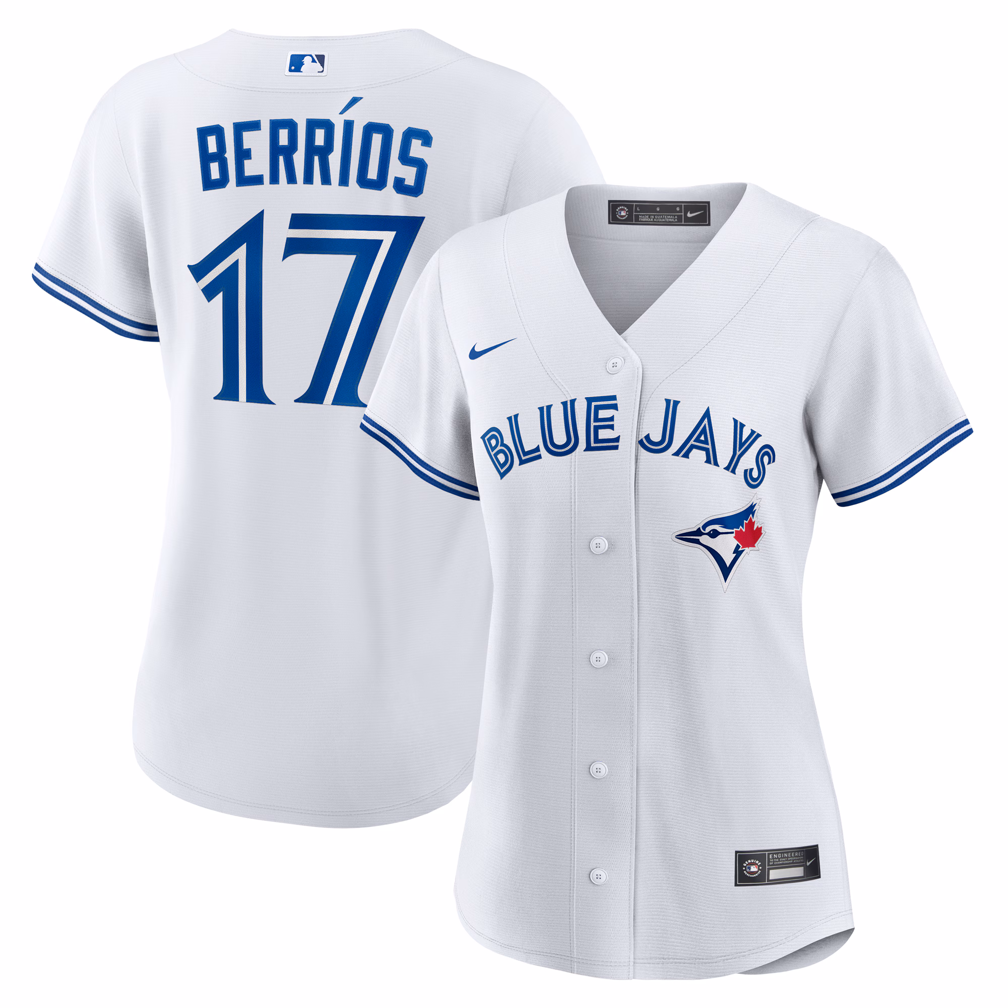 José Berríos Toronto Blue Jays Women's Home Replica Jersey - White