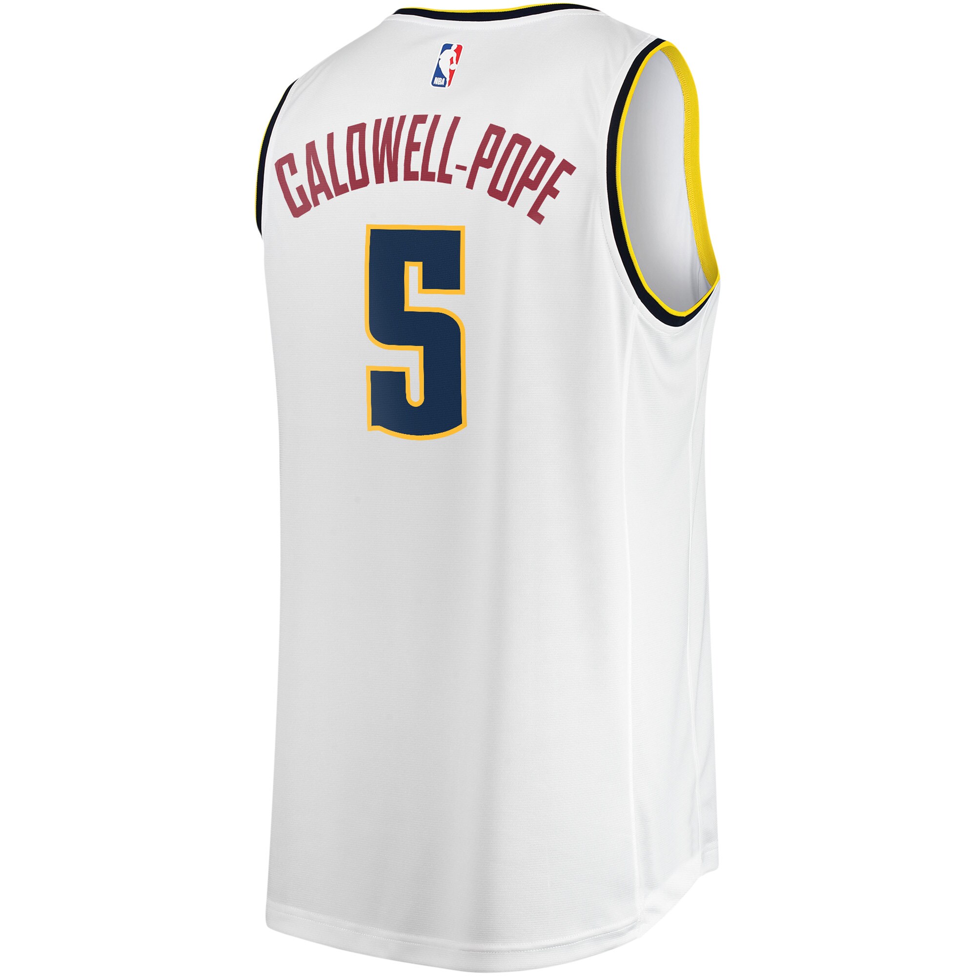 Kentavious Caldwell-Pope Denver Nuggets  Youth Fast Break Player Jersey - Association Edition - White