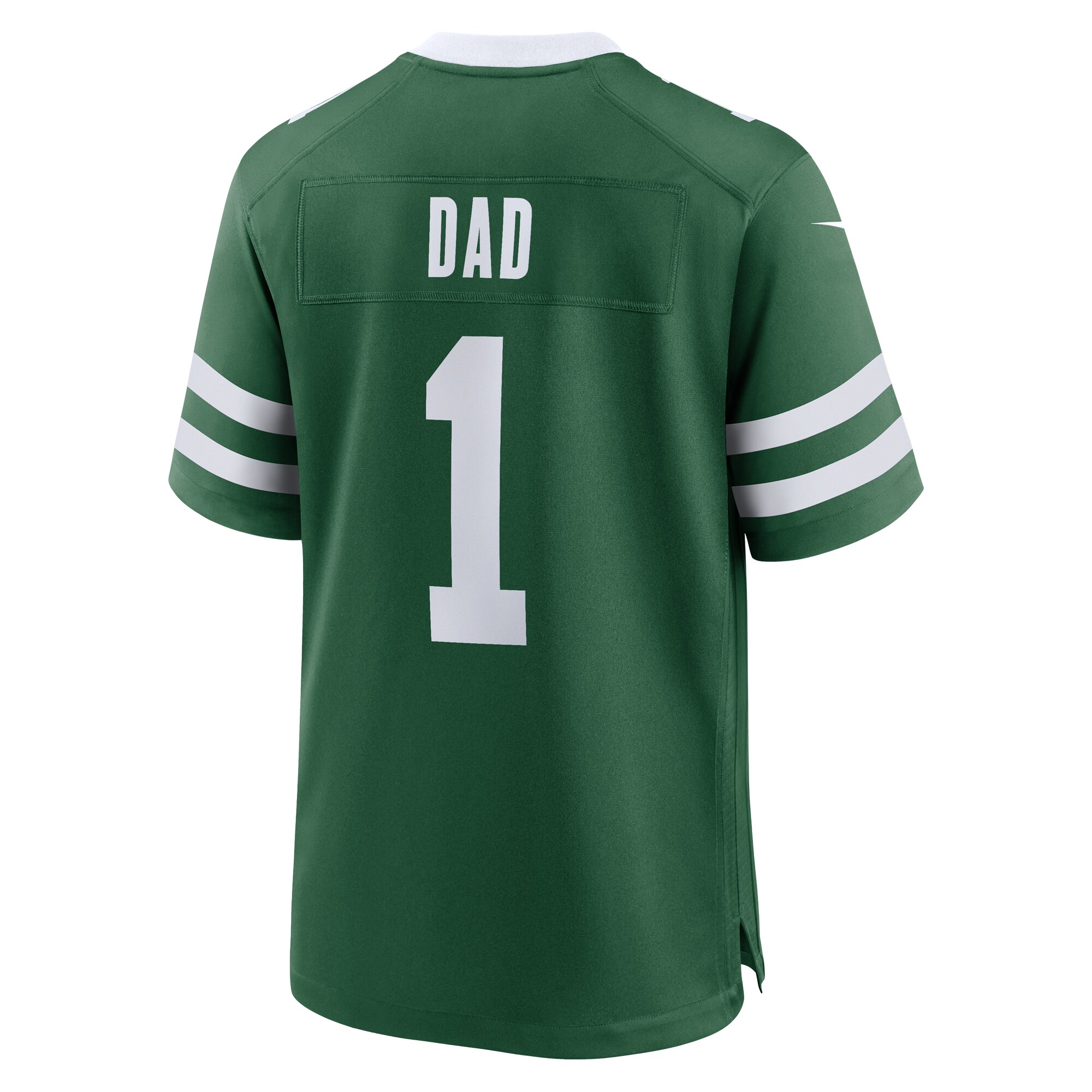 New York Jets #1 Dad Game Jersey - Legacy Green