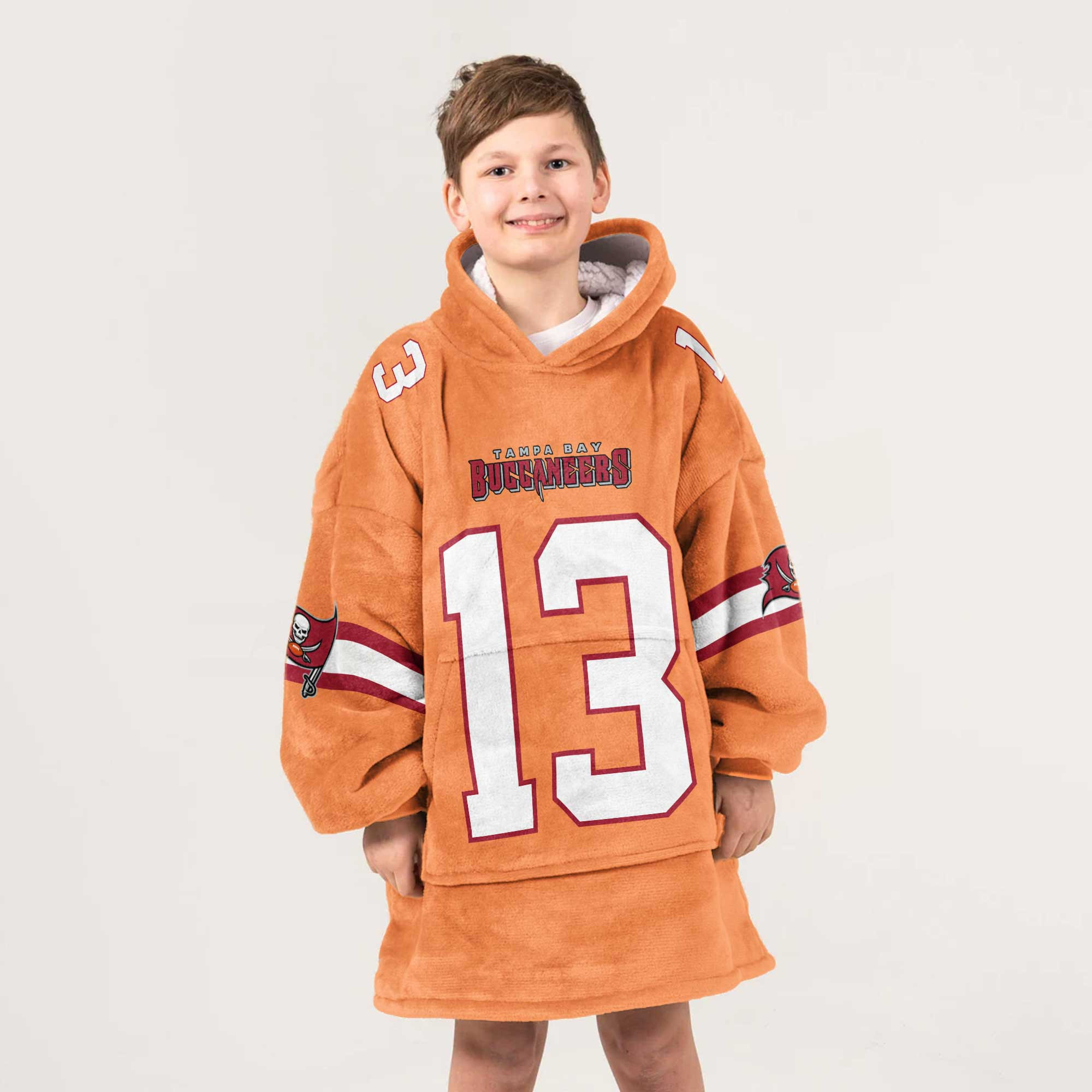 Adult M.E 13 Tampa Bay Football Unisex Blanket Hoodie