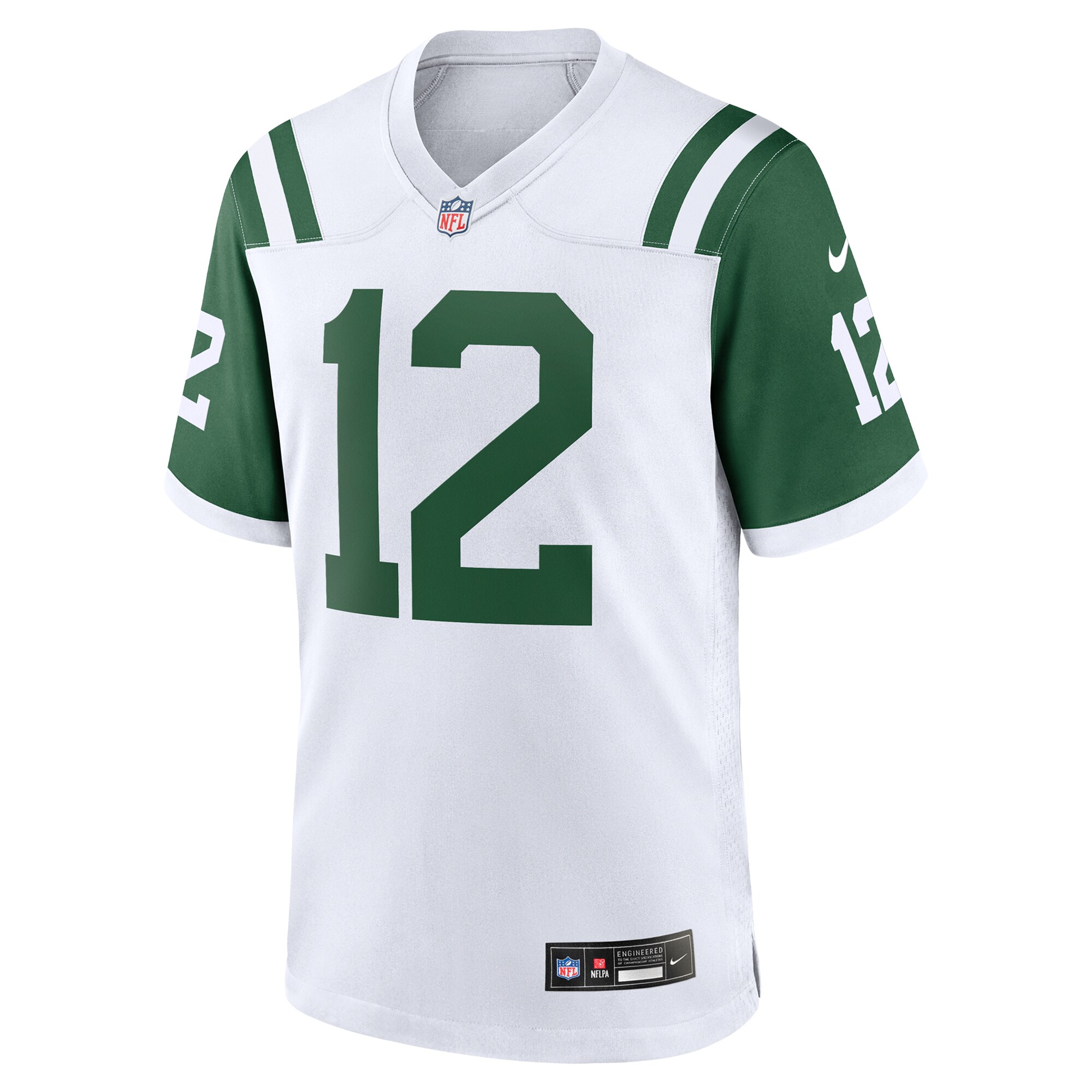 Joe Namath New York Jets Classic Alternate Retired Player Game Jersey - White