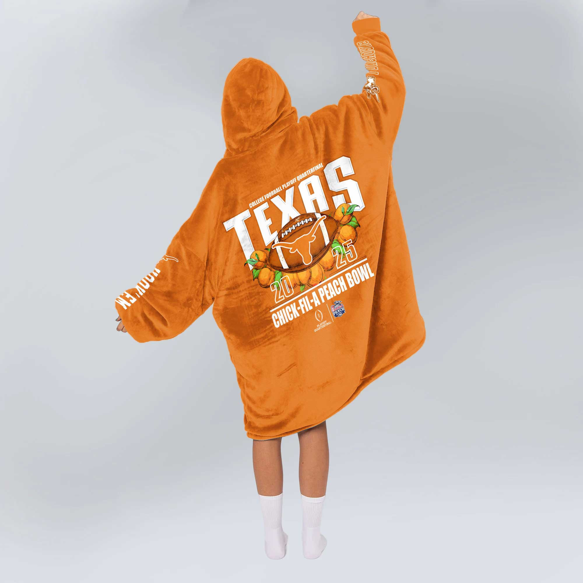 Adult Champions Texas Football Unisex Blanket Hoodie