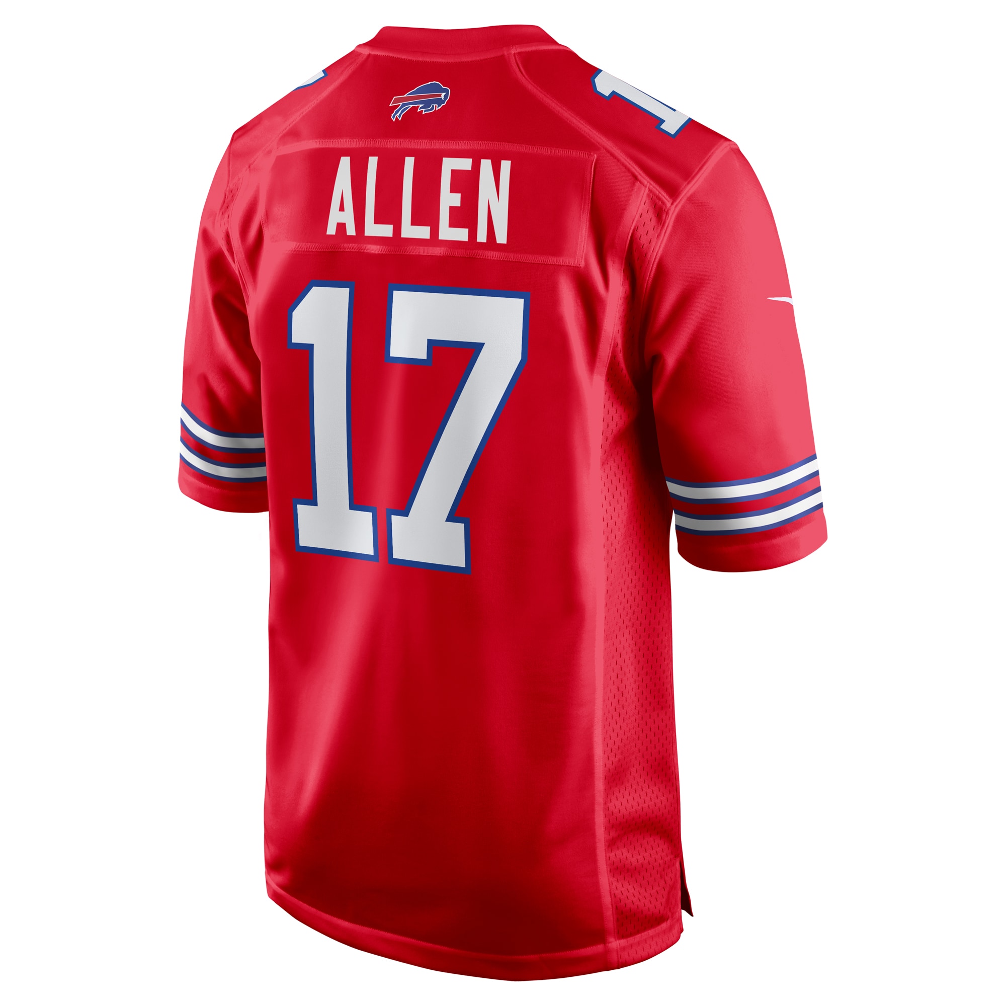 Josh Allen #17 Buffalo Bills Alternate Game Jersey - Red