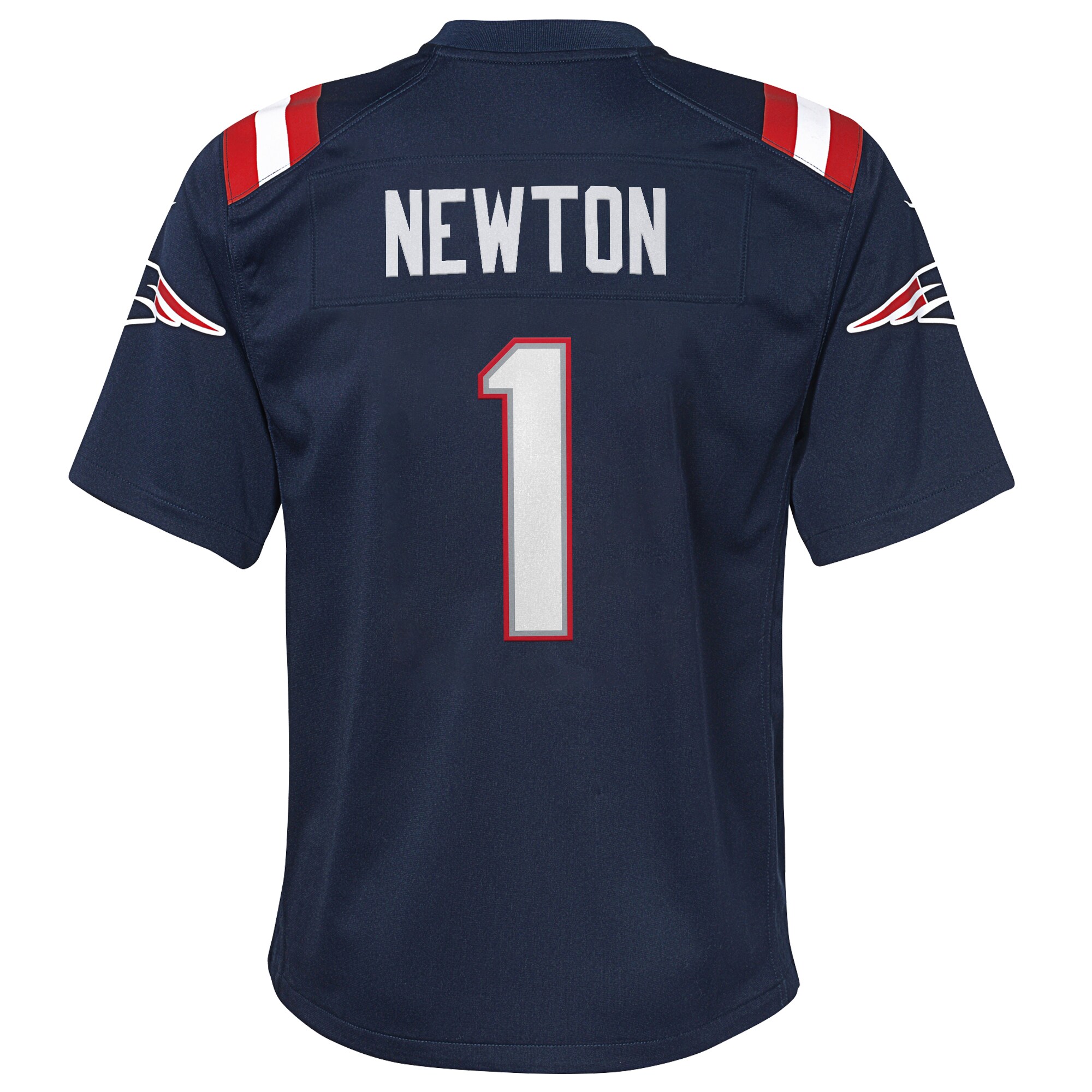 Cam Newton New England Patriots  Youth Game Jersey - Navy