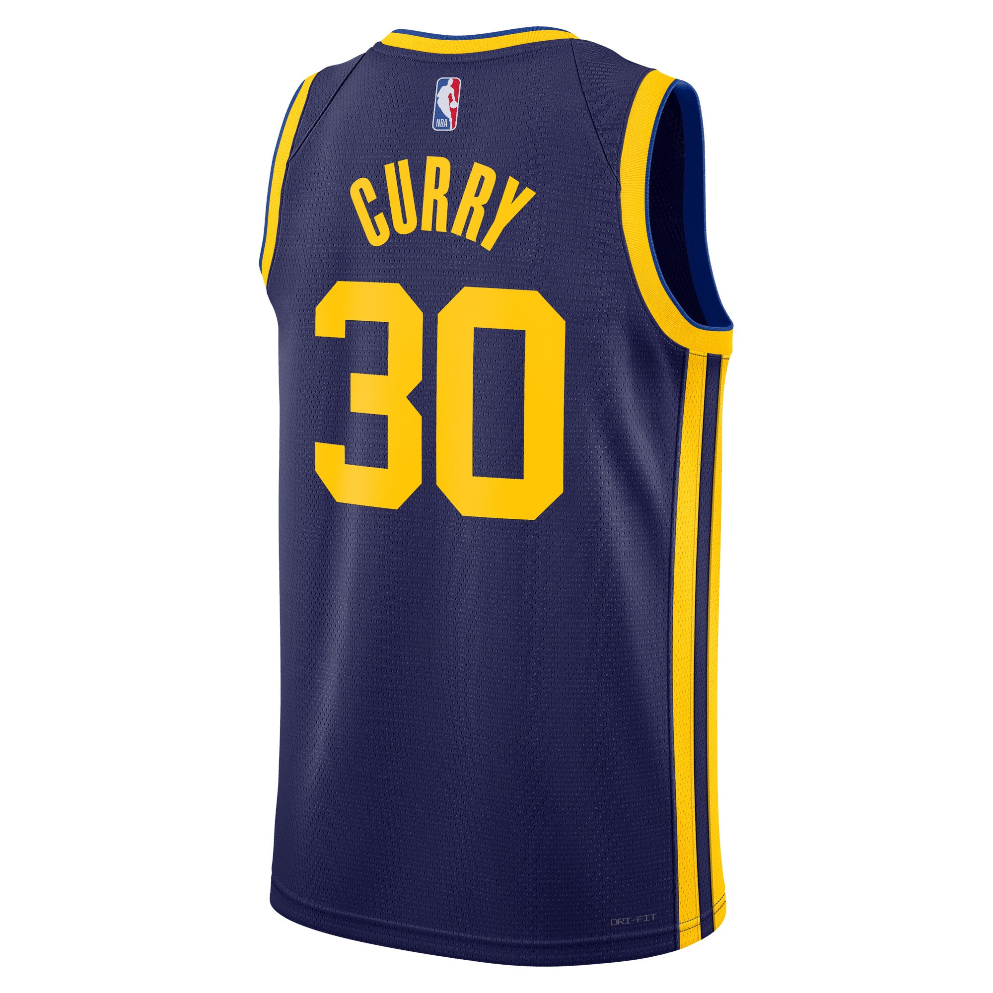 Stephen Curry 2022/23 Golden State Warriors  Unisex Swingman Jersey - Statement Edition - Navy
