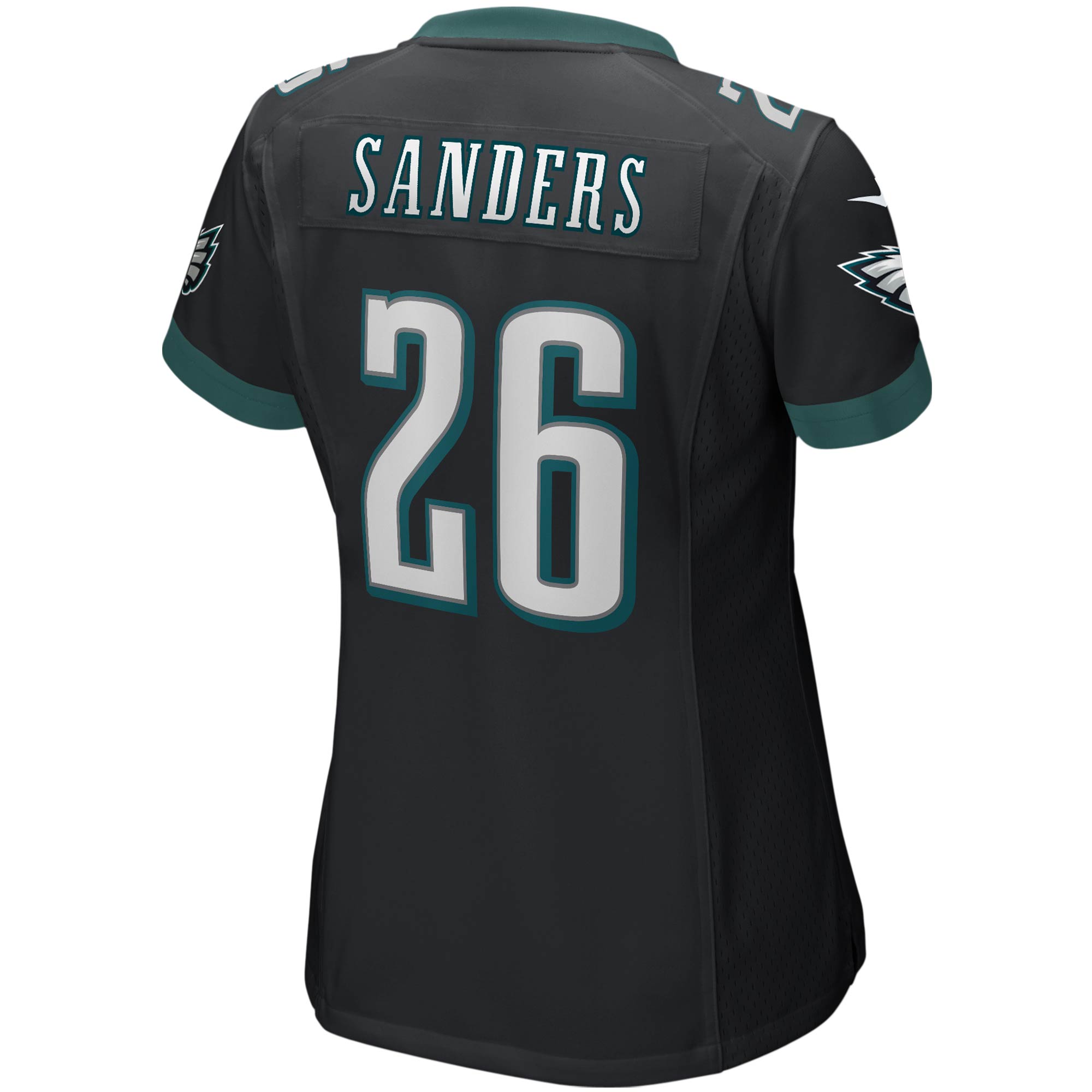 Miles Sanders Philadelphia Eagles  Women's Game Jersey - Black