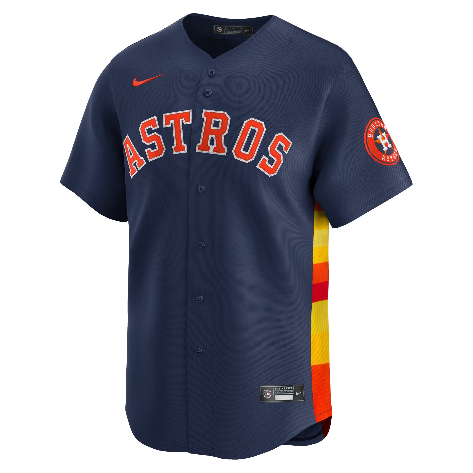 Men's Houston Astros Jose Altuve  Navy Alternate Limited Player Jersey