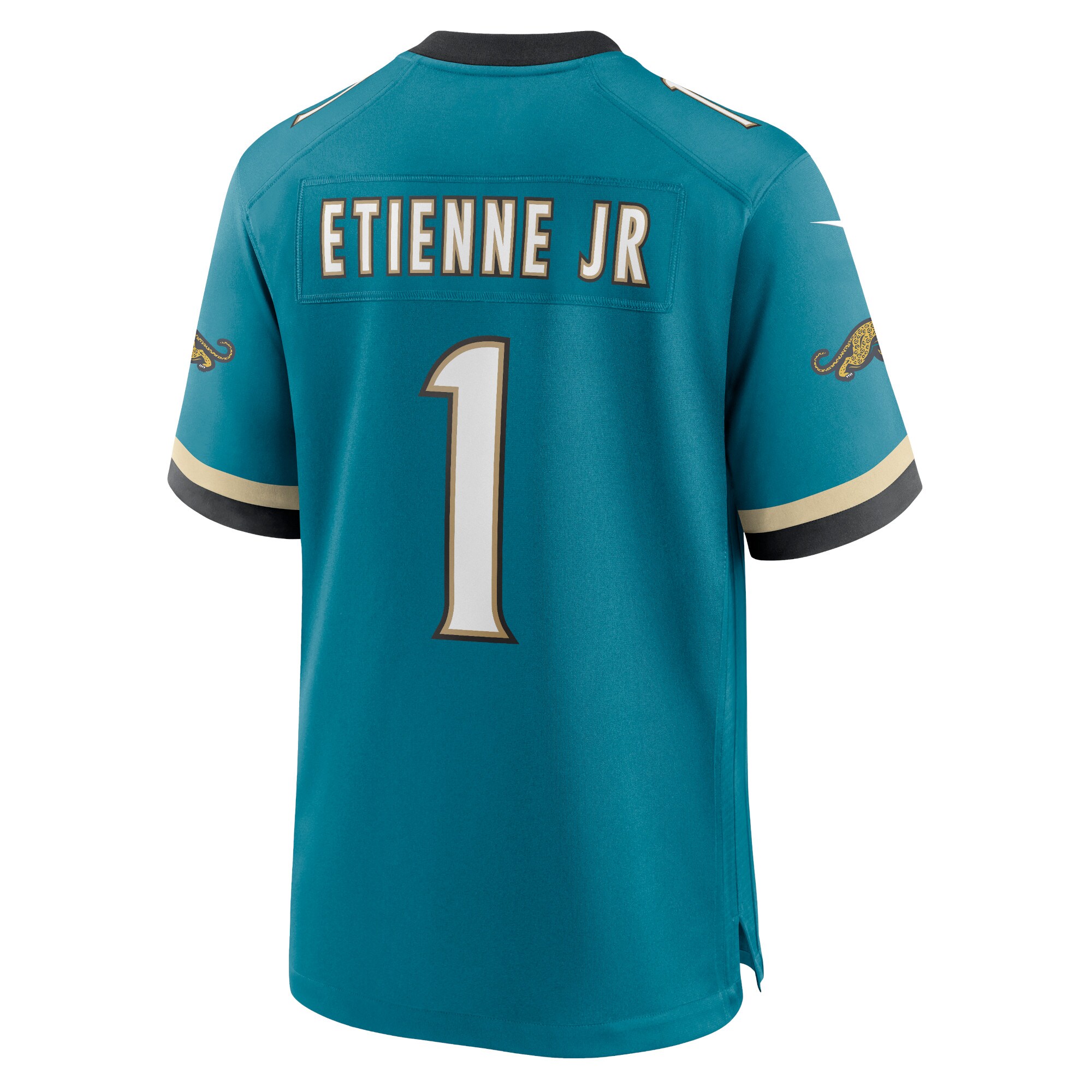 Travis Etienne Jr Jacksonville Jaguars Prowler Throwback Player Game Jersey - Teal