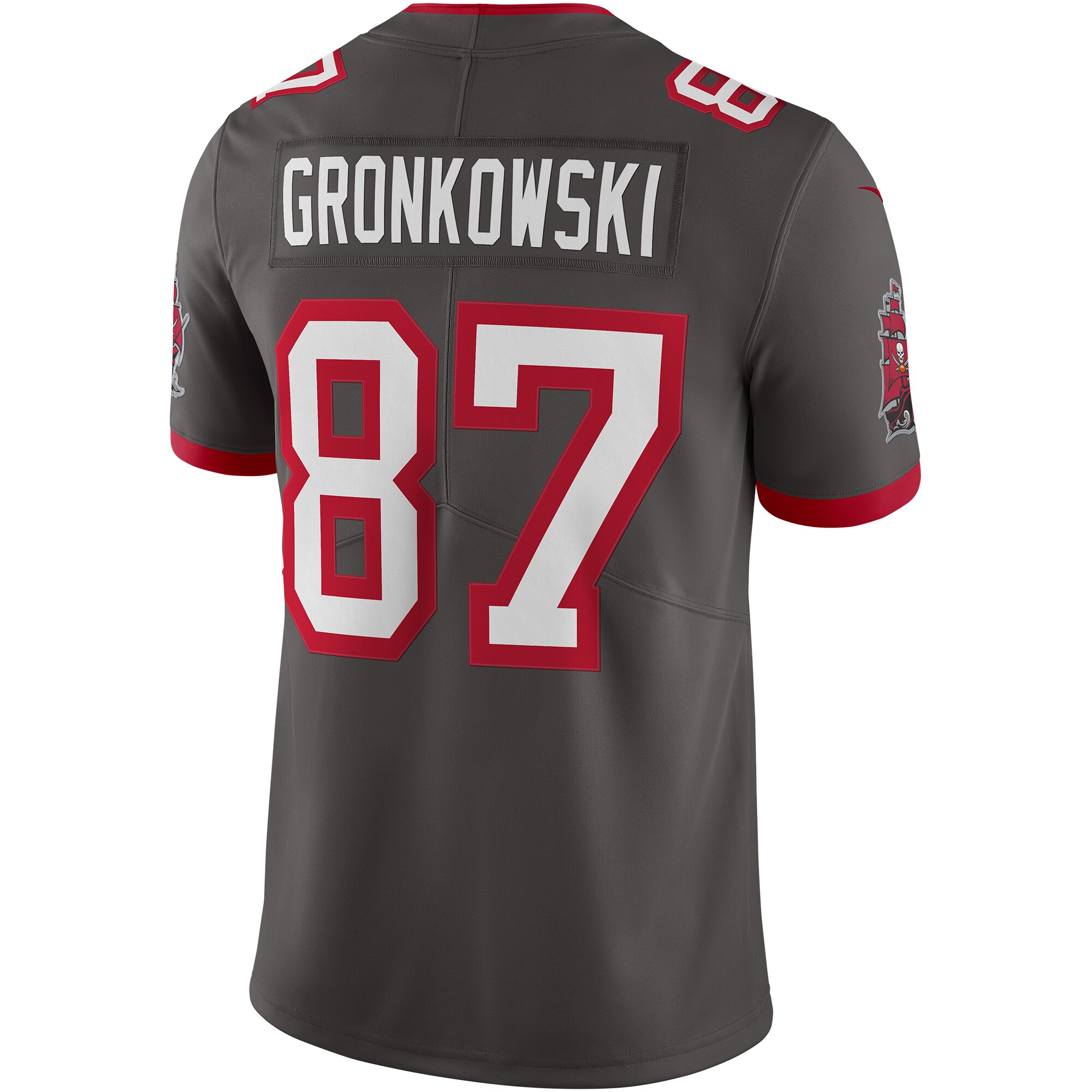 Rob Gronkowski Tampa Bay Buccaneers  Alternate Vapor Limited Jersey - Pewter