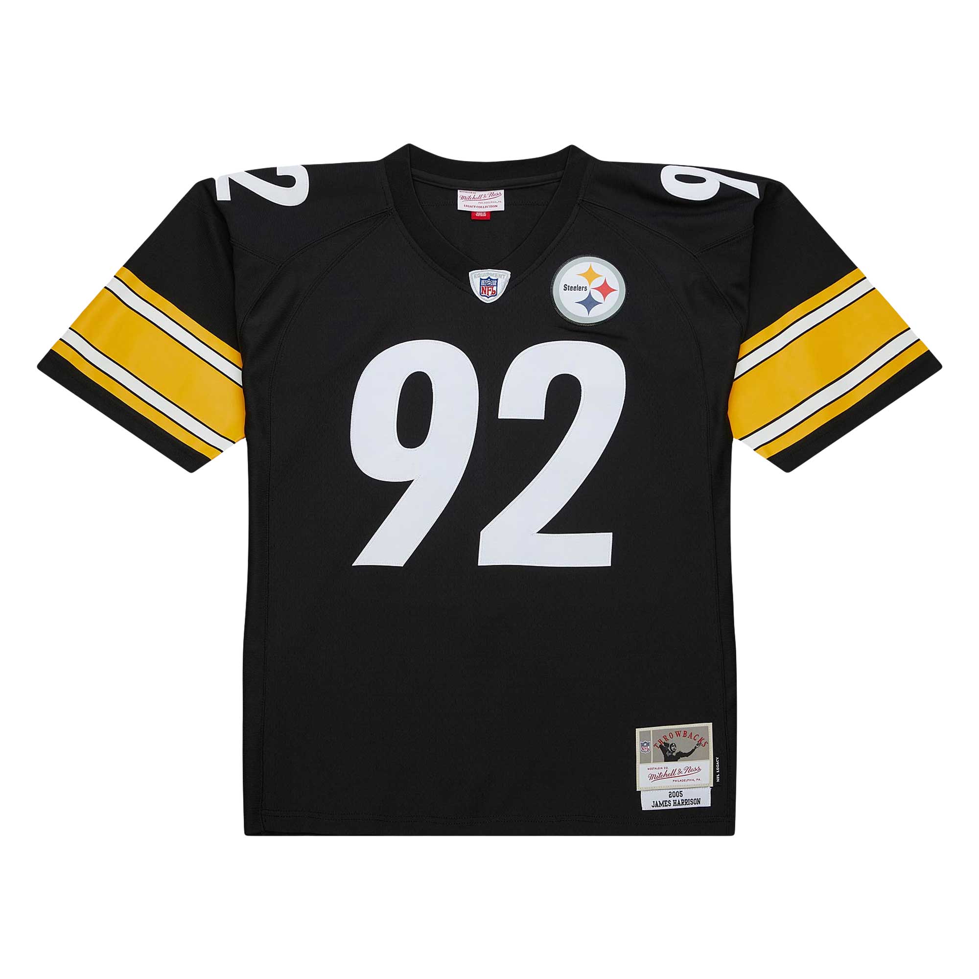 James Harrison Pittsburgh Steelers Legacy Replica Jersey - Black