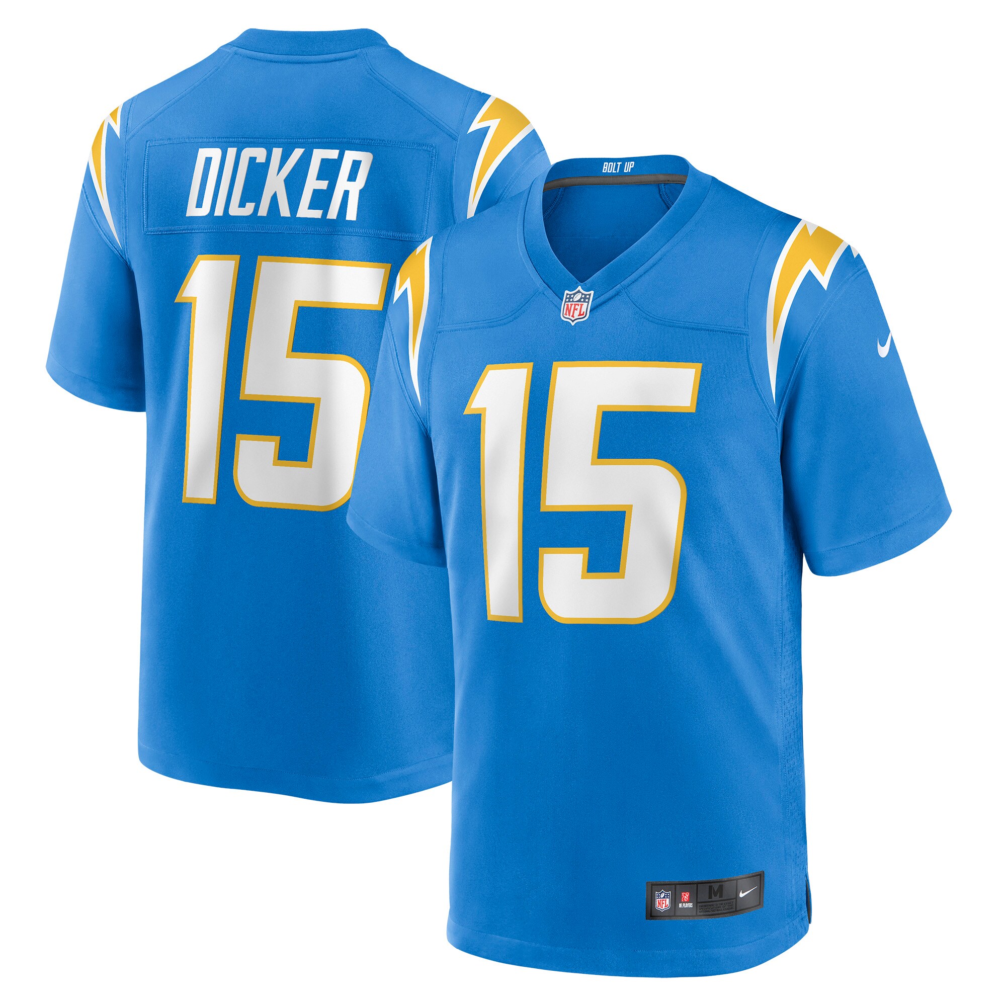 Cameron Dicker Los Angeles Chargers  Game Player Jersey - Powder Blue