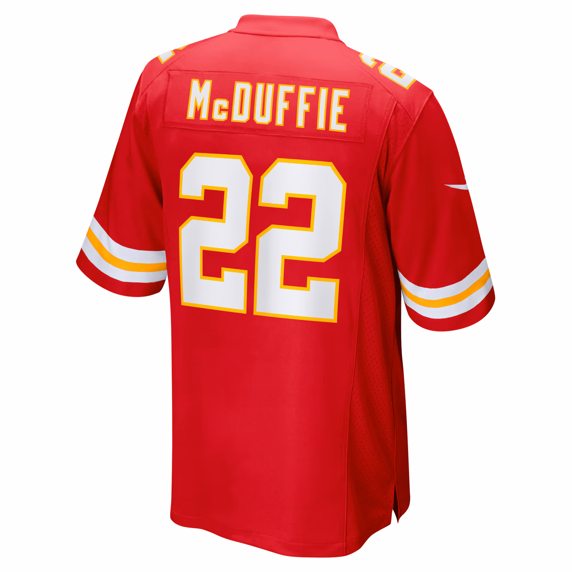 Trent McDuffie Kansas City Chiefs  Game Jersey -  Red