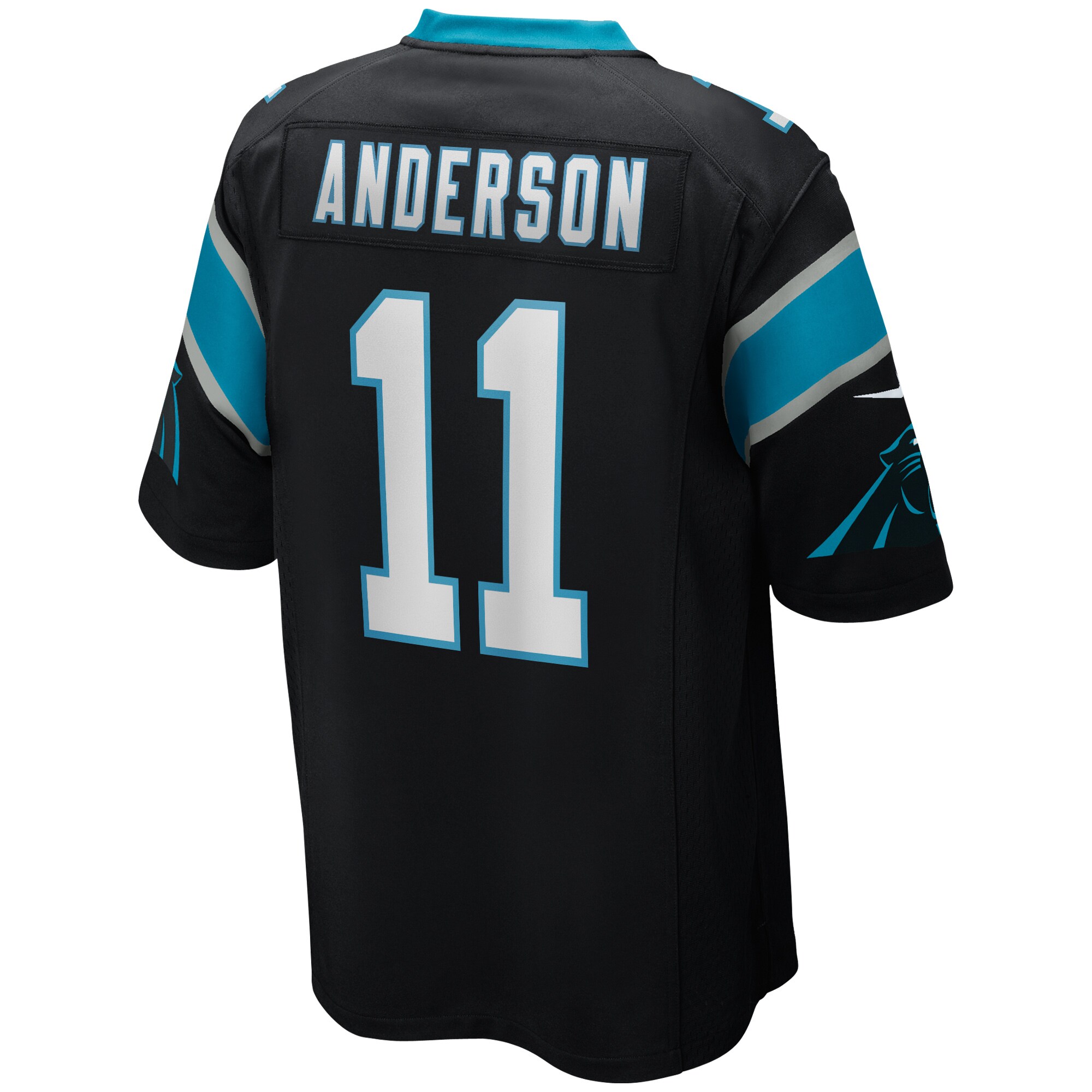 Robbie Anderson Carolina Panthers  Game Player Jersey - Black