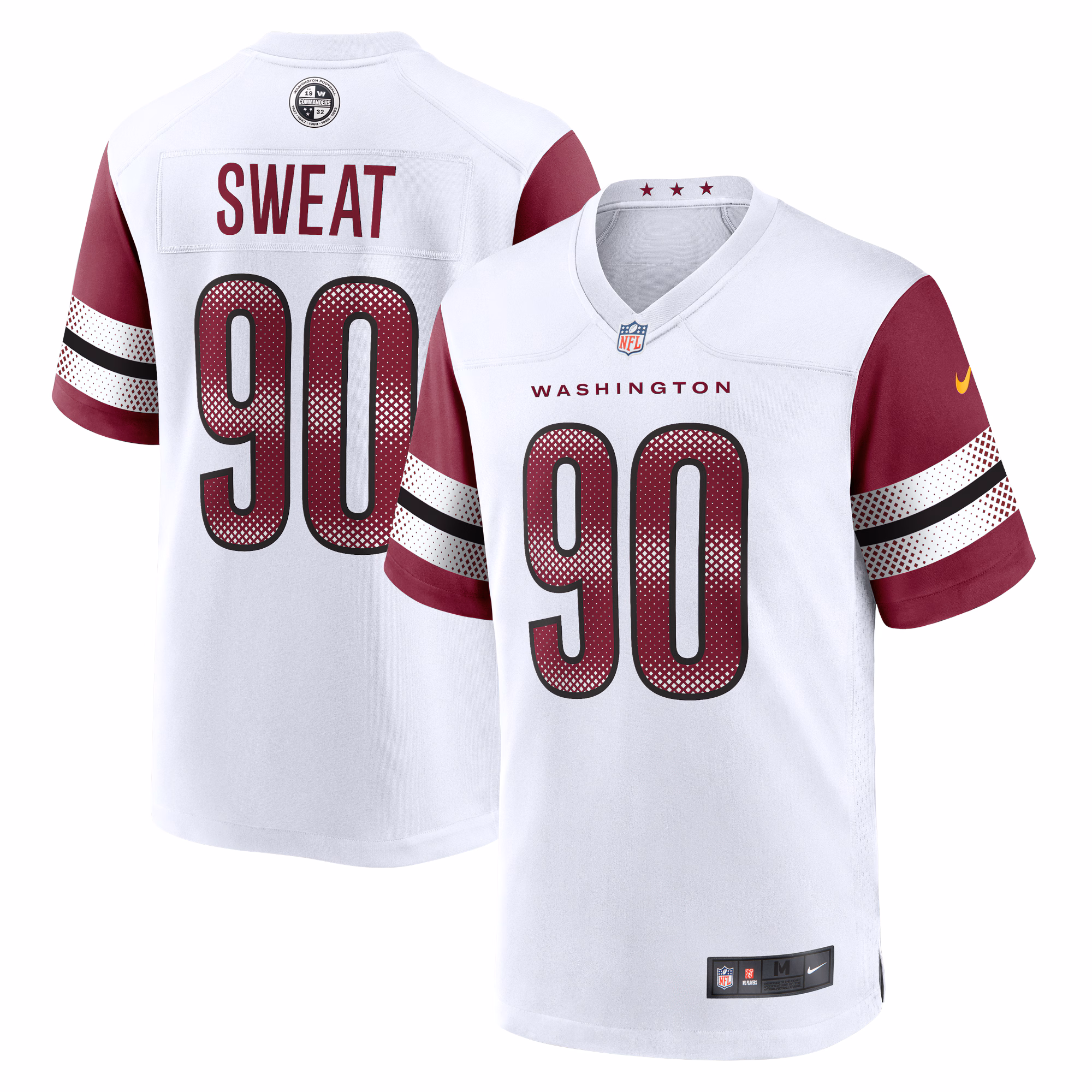 Montez Sweat Washington Commanders Alternate Game Player Jersey - Black