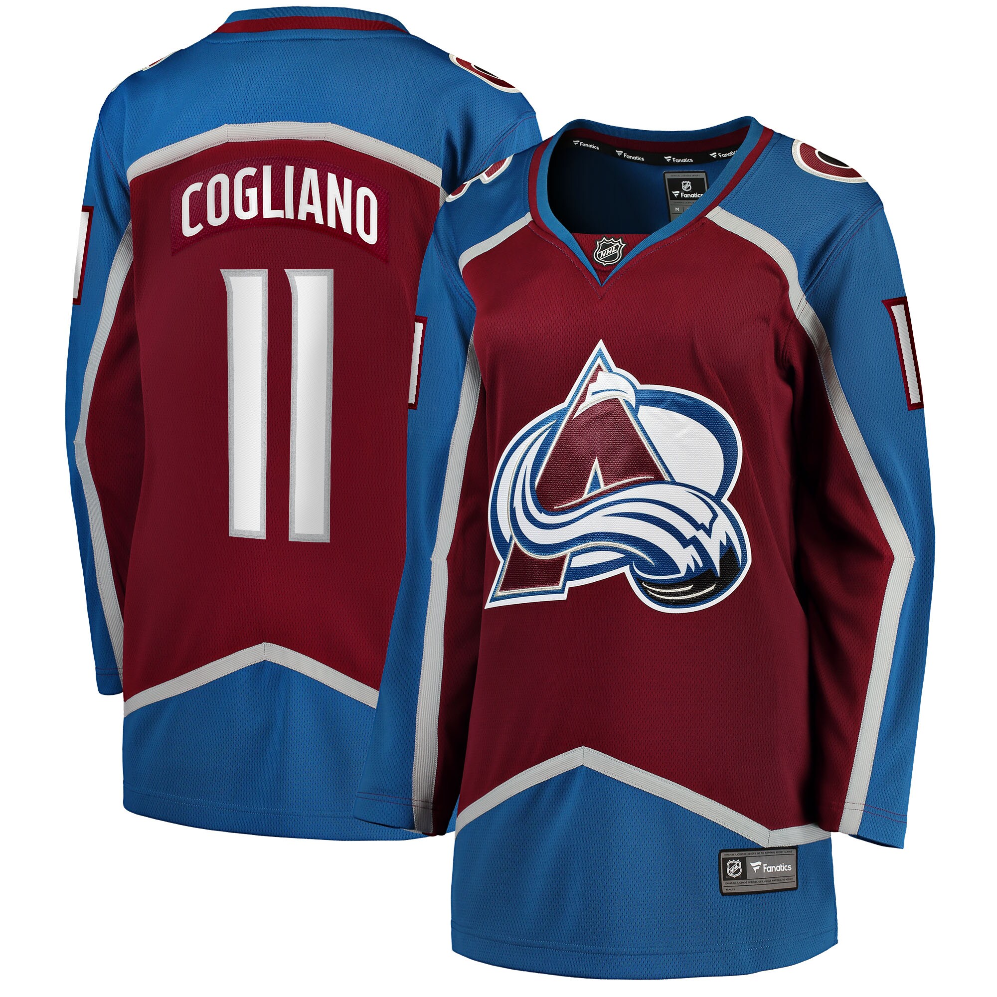 Andrew Cogliano Colorado Avalanche Women's Home Breakaway Player Jersey - Burgundy