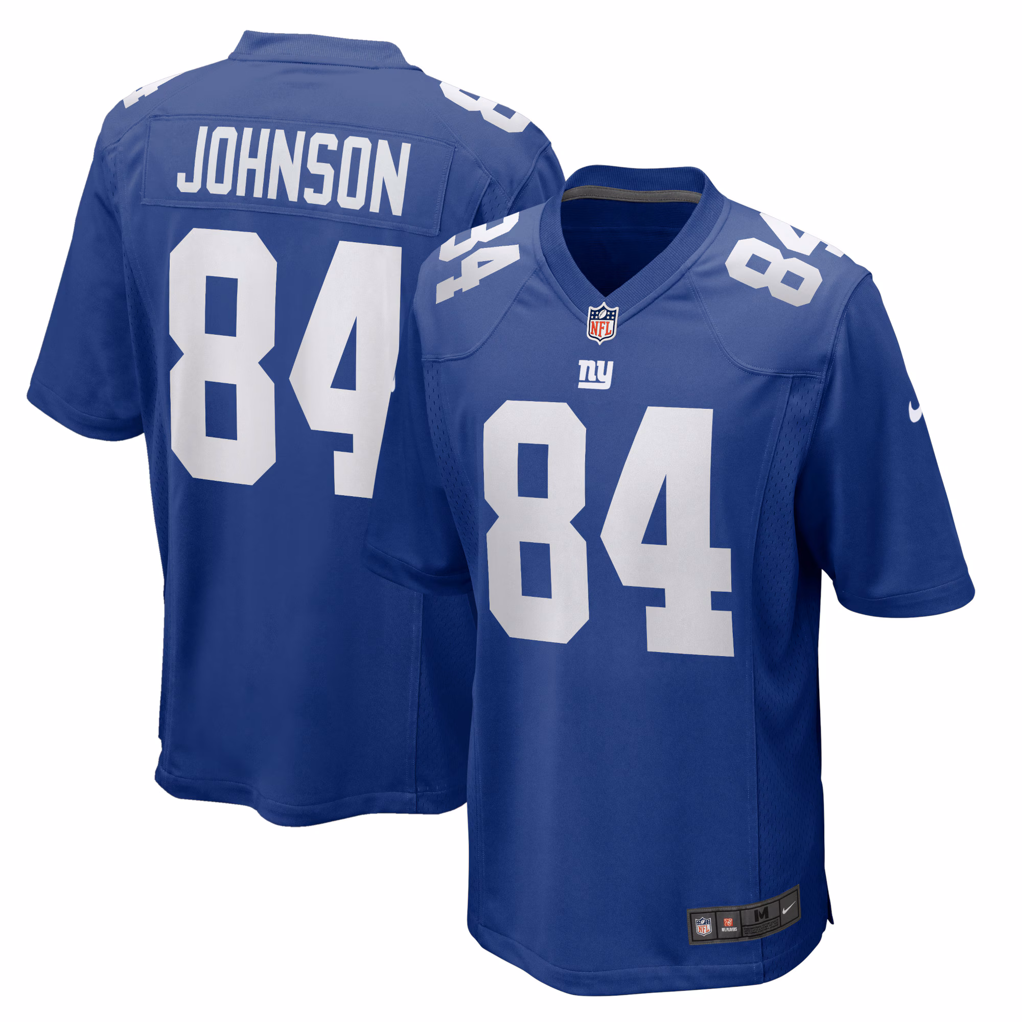 Marcus Johnson New York Giants Home Game Player Jersey - Royal