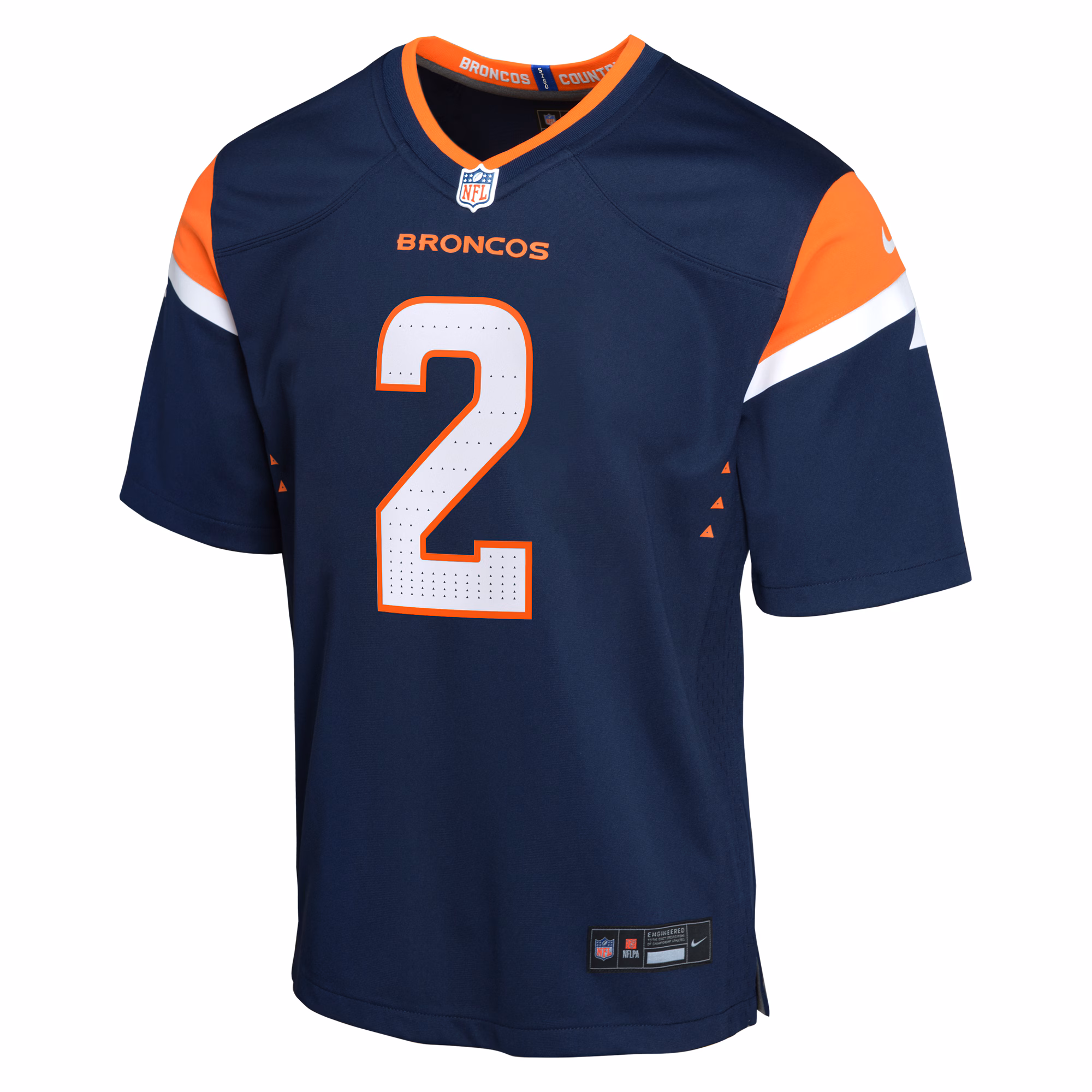 Patrick Surtain II Denver Broncos Youth Mile High Collection Game Jersey - Navy