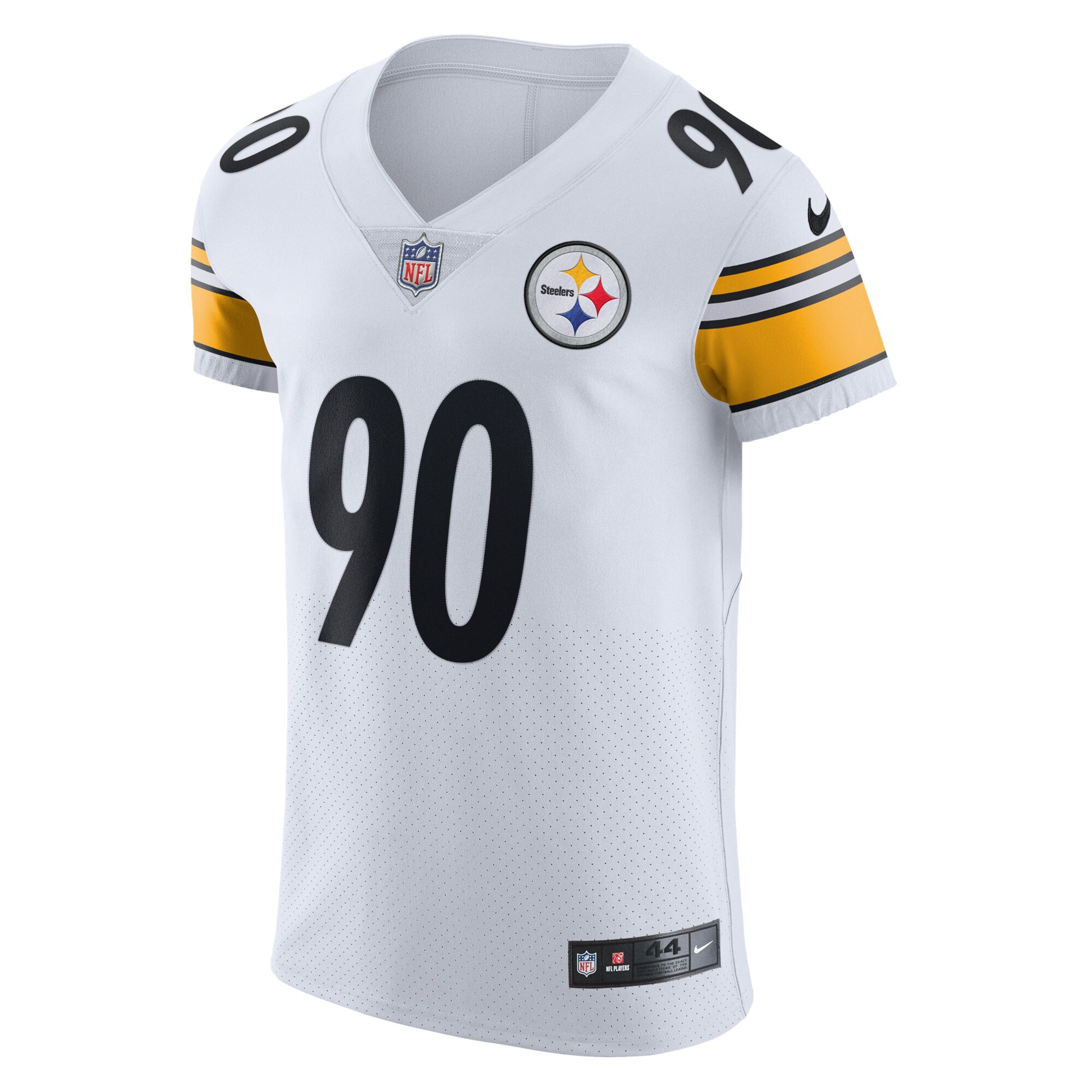 T.J. Watt #90 Pittsburgh Steelers  Vapor Elite Player Jersey - White