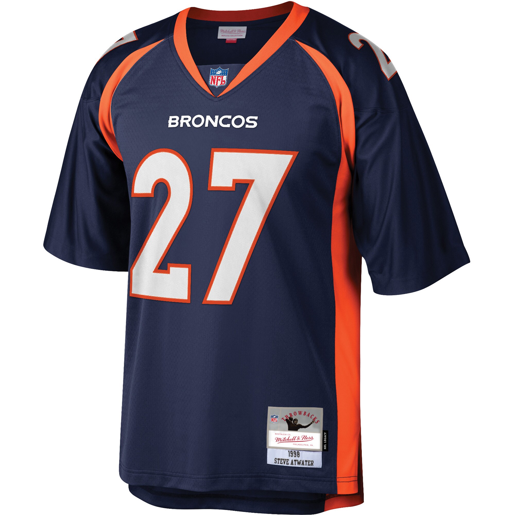 Steve Atwater Denver Broncos  Legacy Replica Jersey - Navy