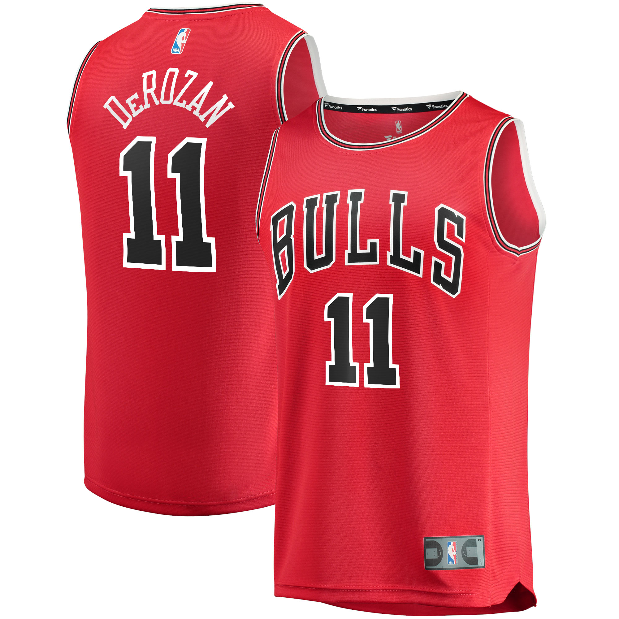 DeMar DeRozan Chicago Bulls  Youth 2021/22 Fast Break Replica Player Jersey Red - Icon Edition