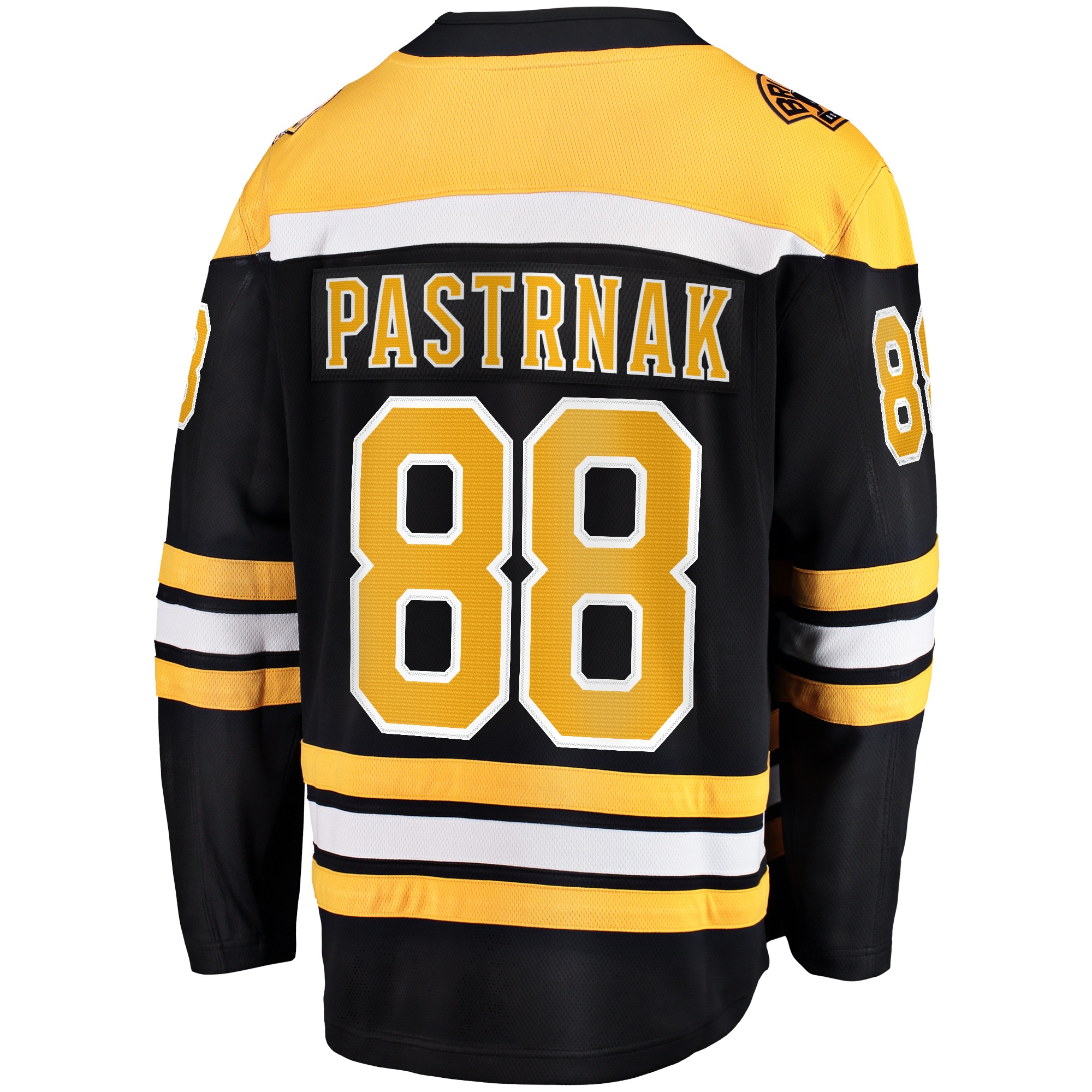 David Pastrnak Boston Bruins Home Breakaway Jersey - Black