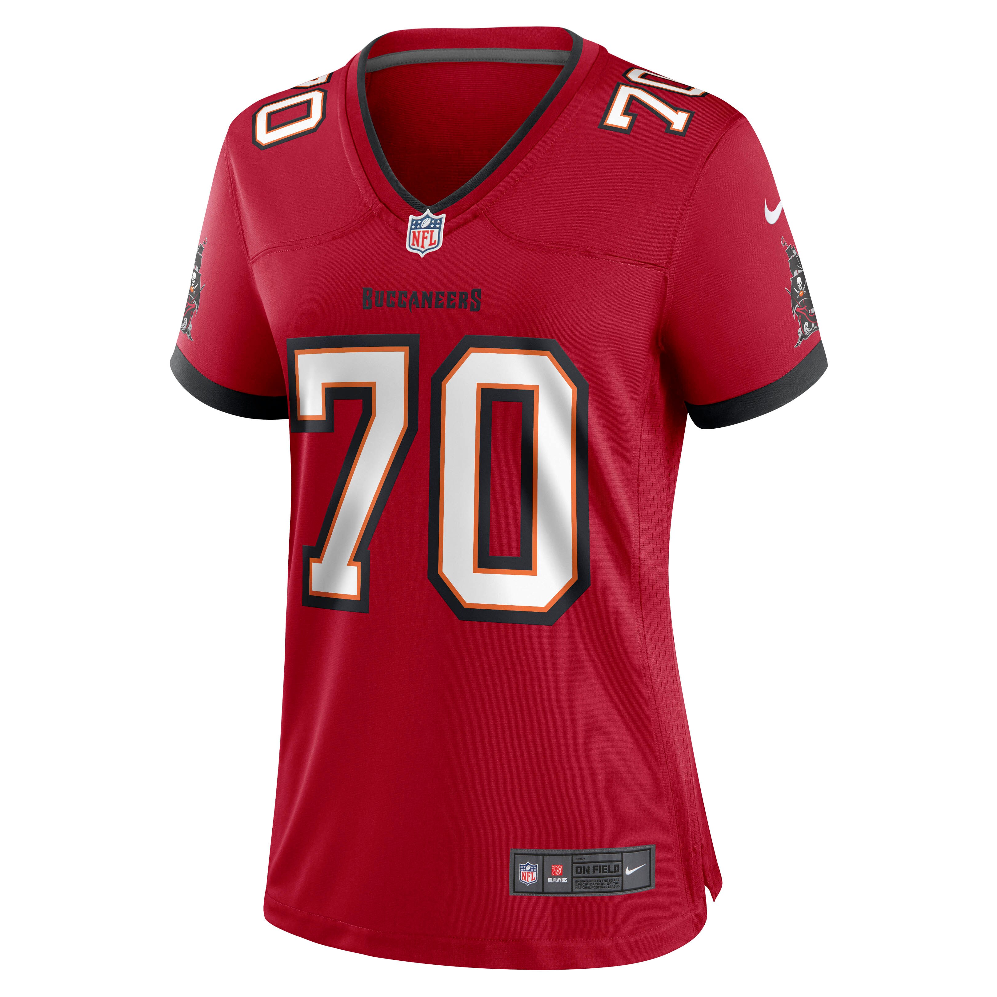 Robert Hainsey Tampa Bay Buccaneers  Women's Game Jersey - Red
