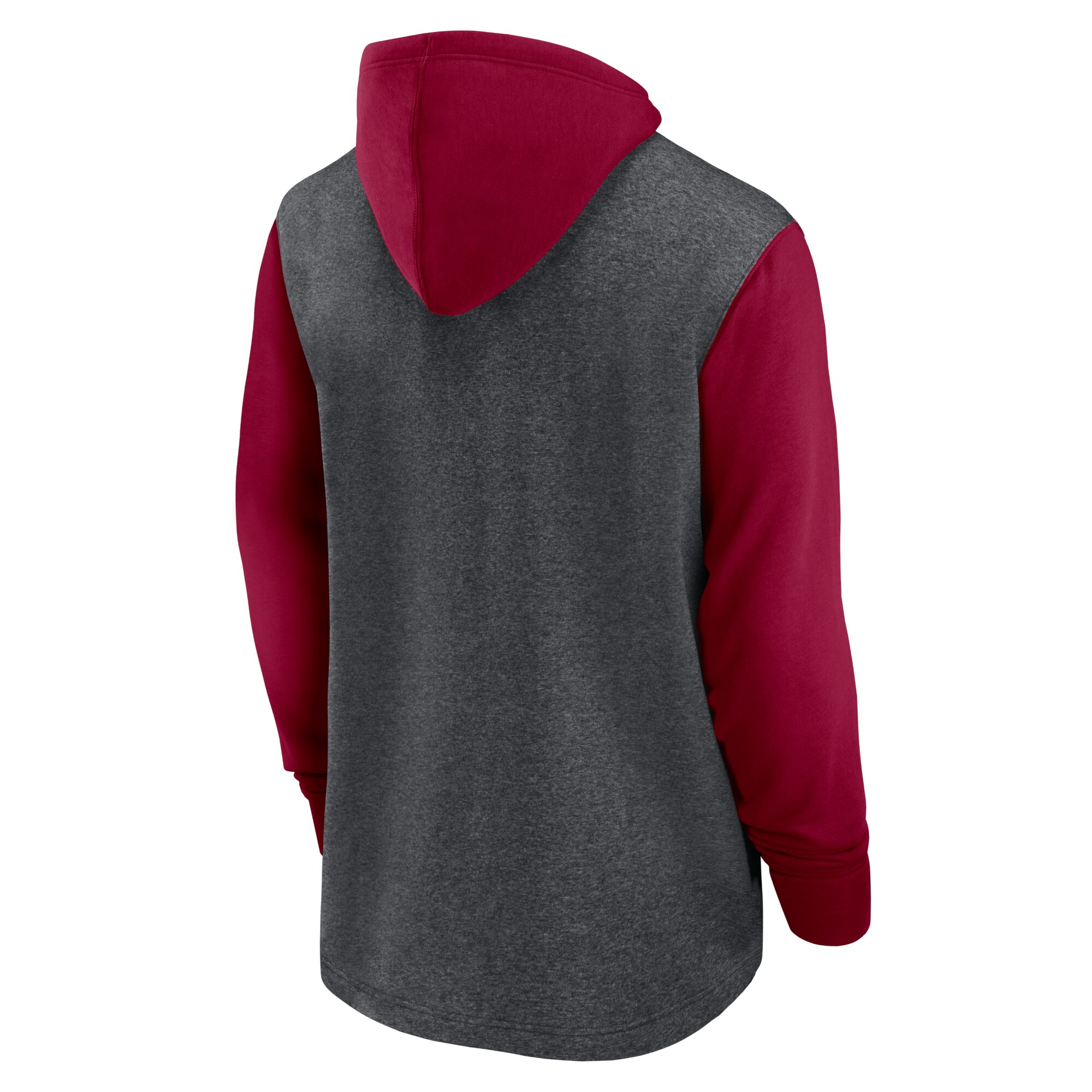 Washington Commanders Surrey Legacy Pullover Hoodie - Heathered Charcoal/Burgundy
