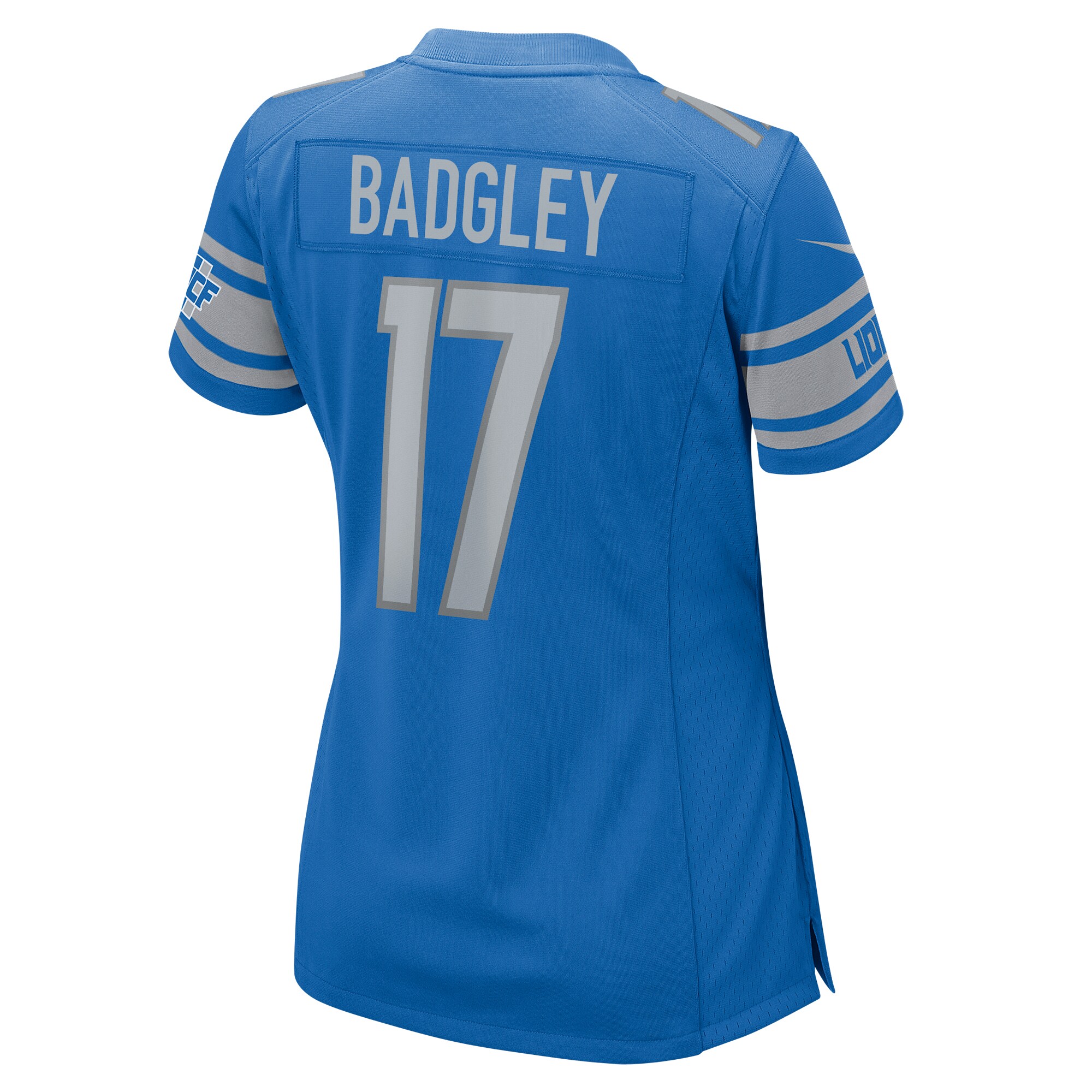 Michael Badgley Detroit Lions  Women's Home Game Player Jersey - Blue