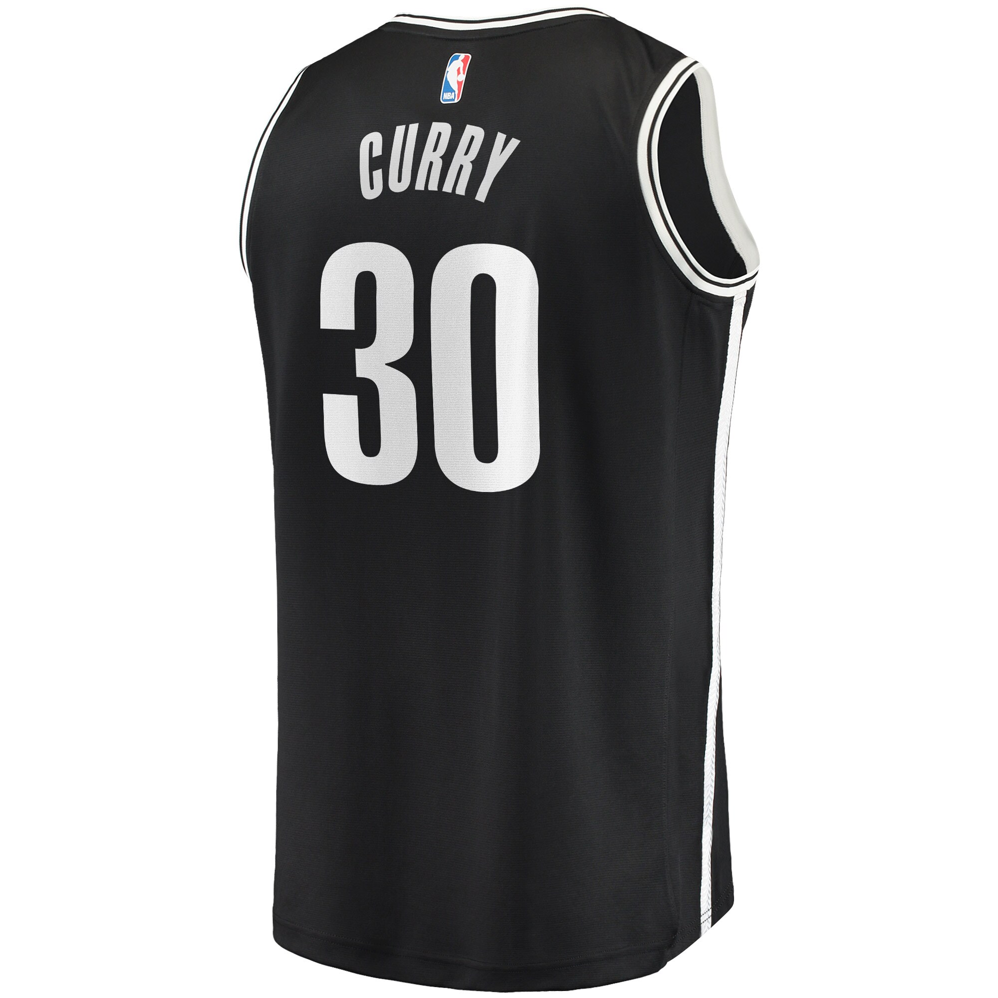 Seth Curry Brooklyn Nets  Fast Break Replica Jersey - Icon Edition - Black