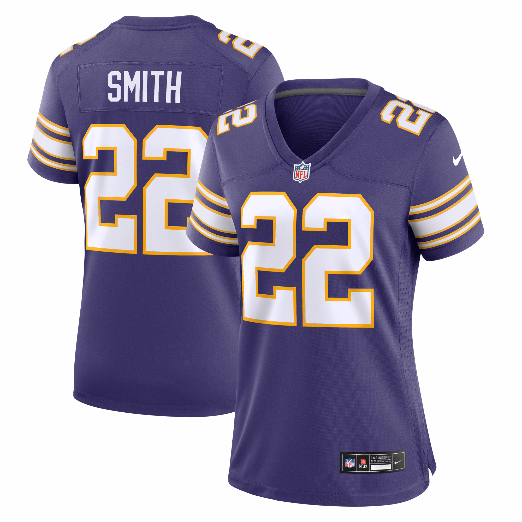 Harrison Smith Minnesota Vikings Women's Classic Player Game Jersey - Purple