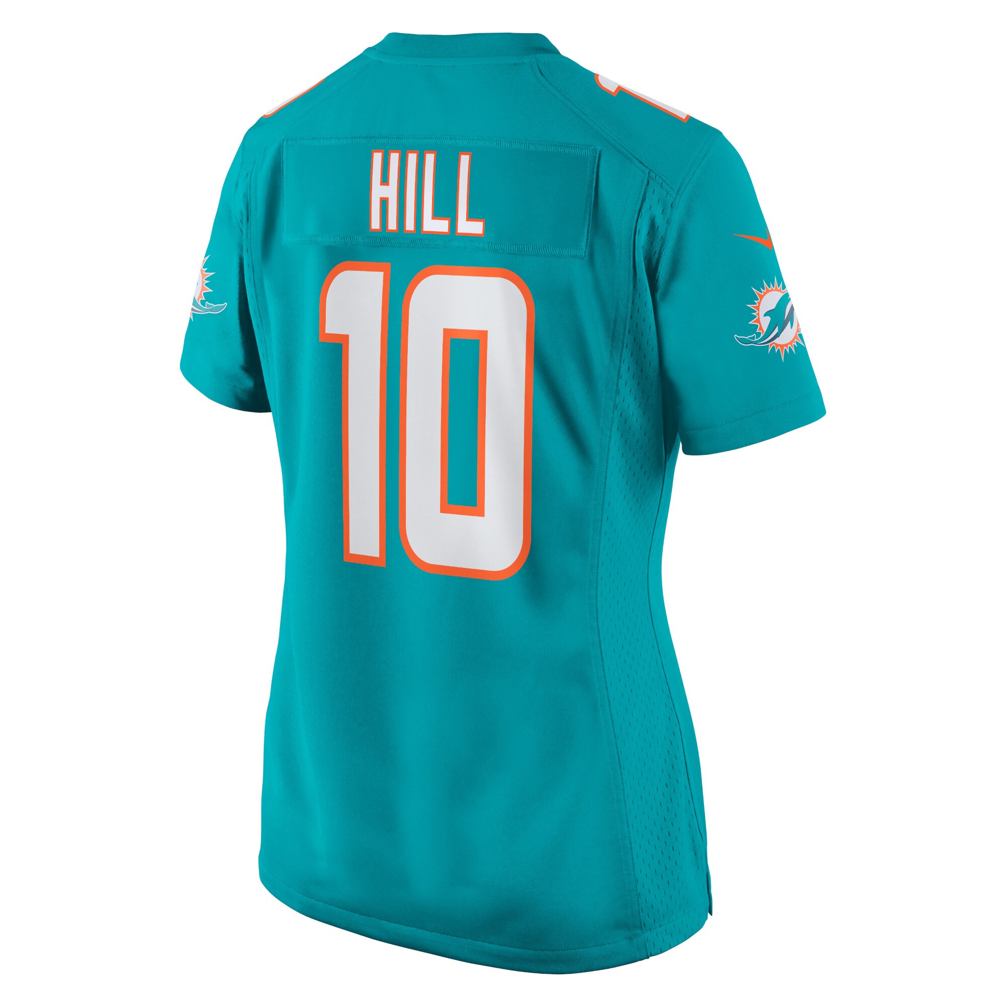 Tyreek Hill Miami Dolphins  Women's Game Jersey - Aqua