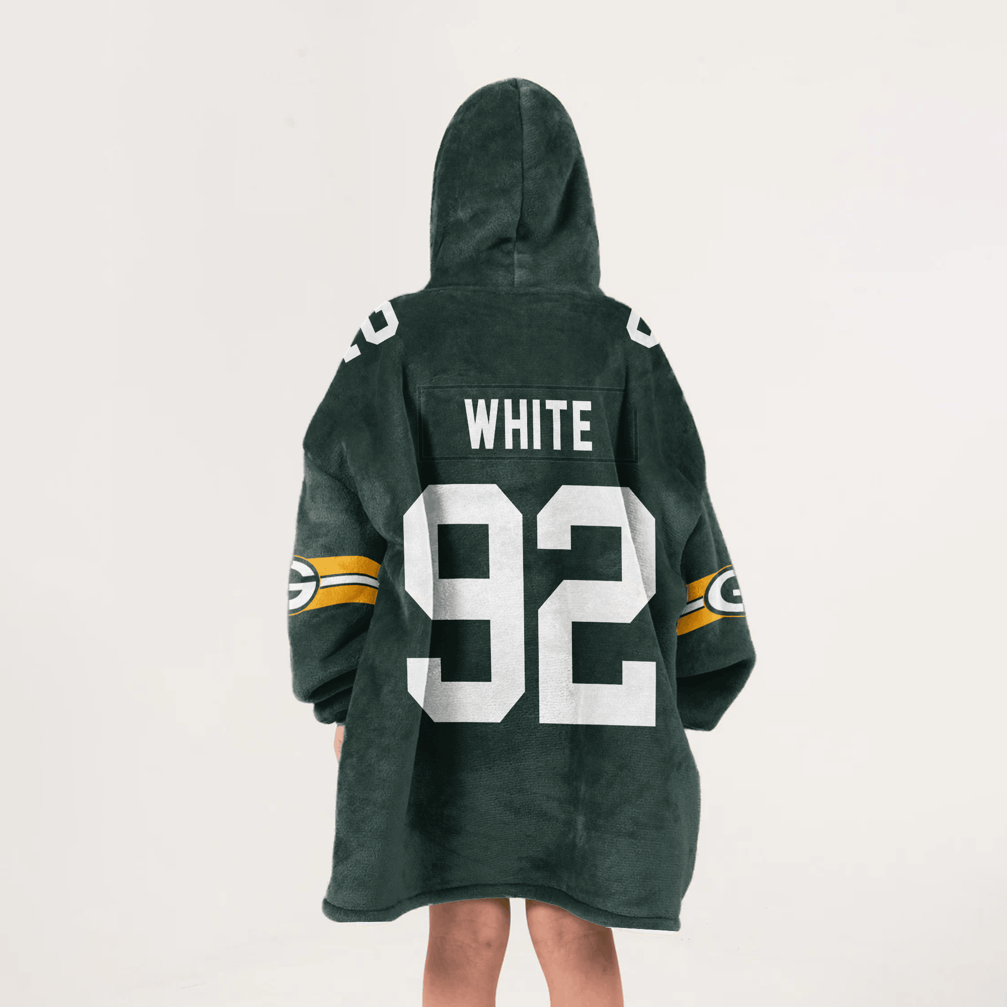 Kid 92 Green Bay Football Unisex Blanket Hoodie