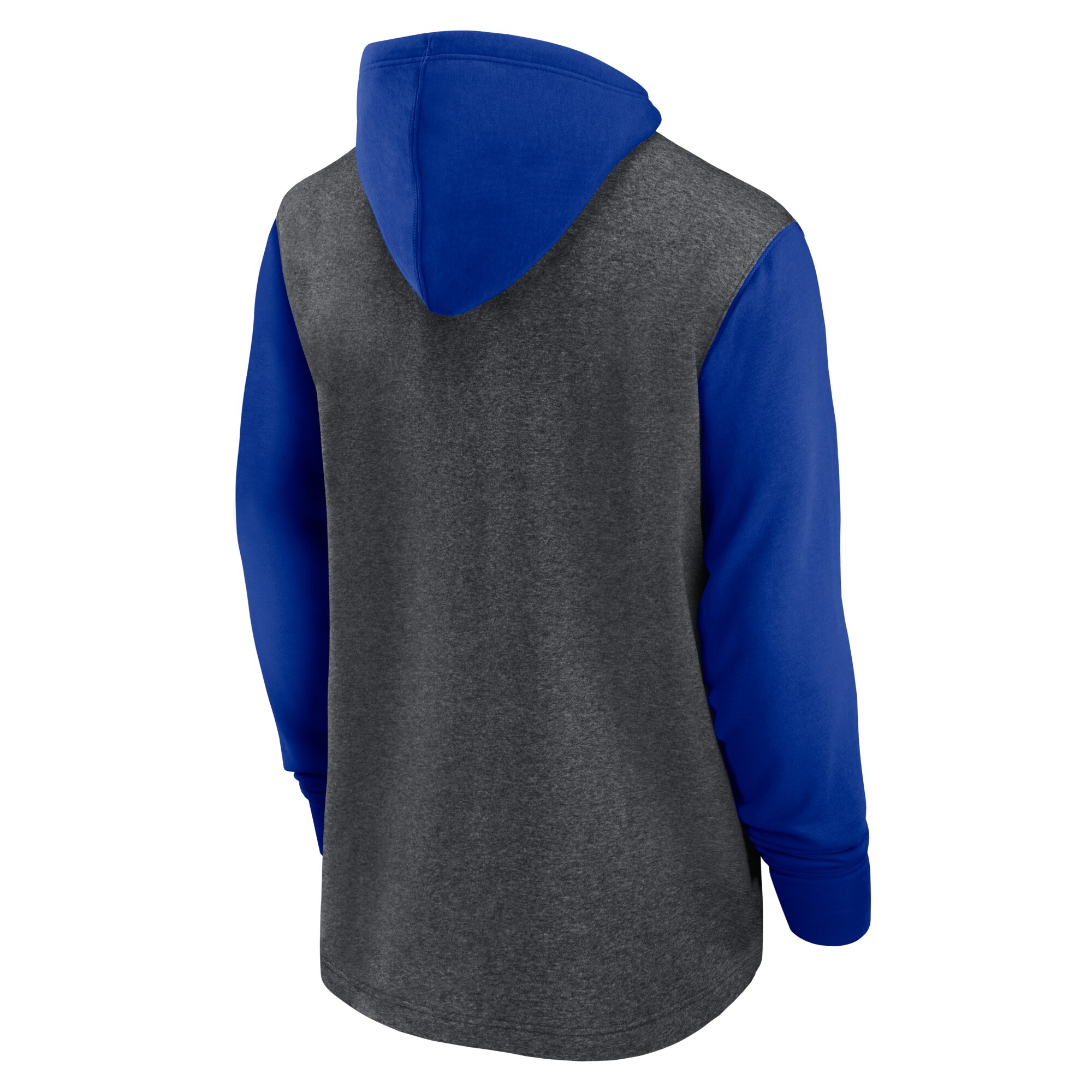 Buffalo Bills Surrey Legacy Pullover Hoodie - Heathered Charcoal/Royal