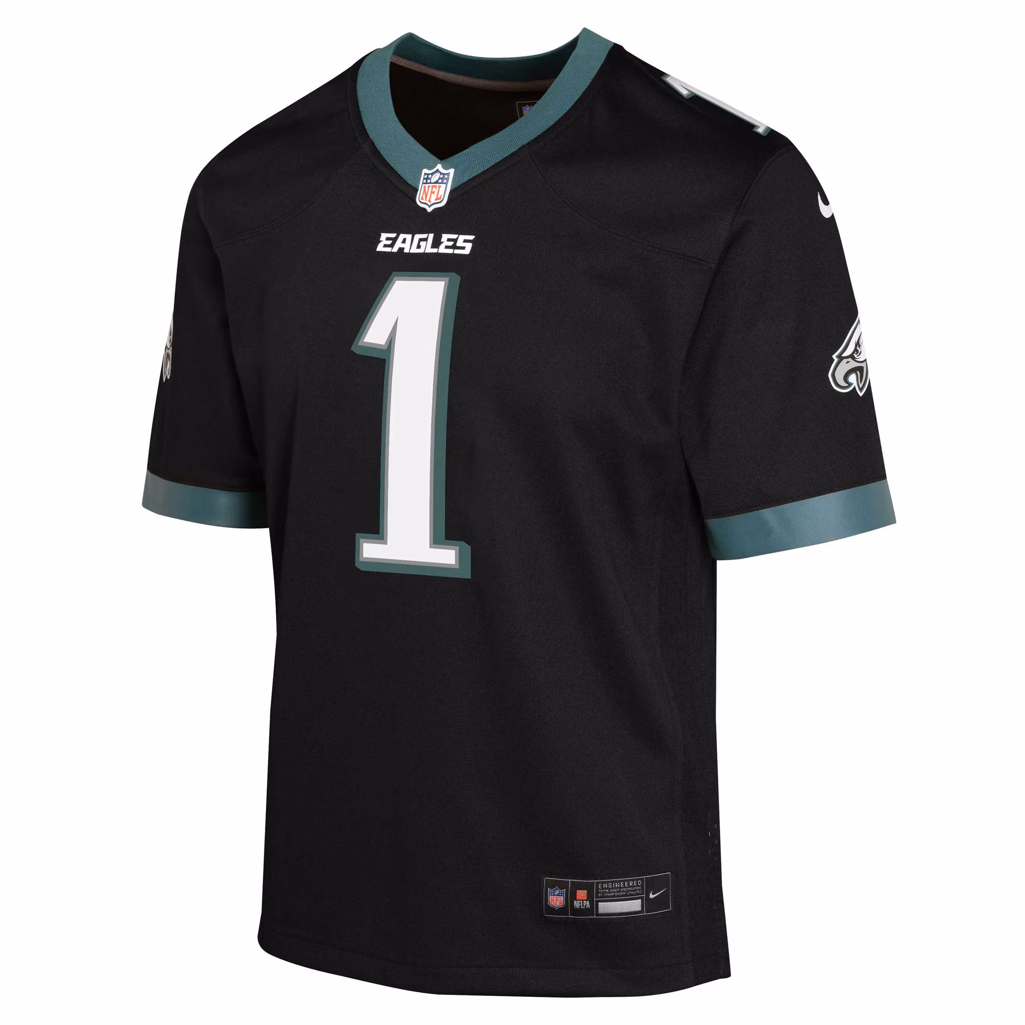 Jalen Hurts Philadelphia Eagles Youth Game Jersey - Kelly Green