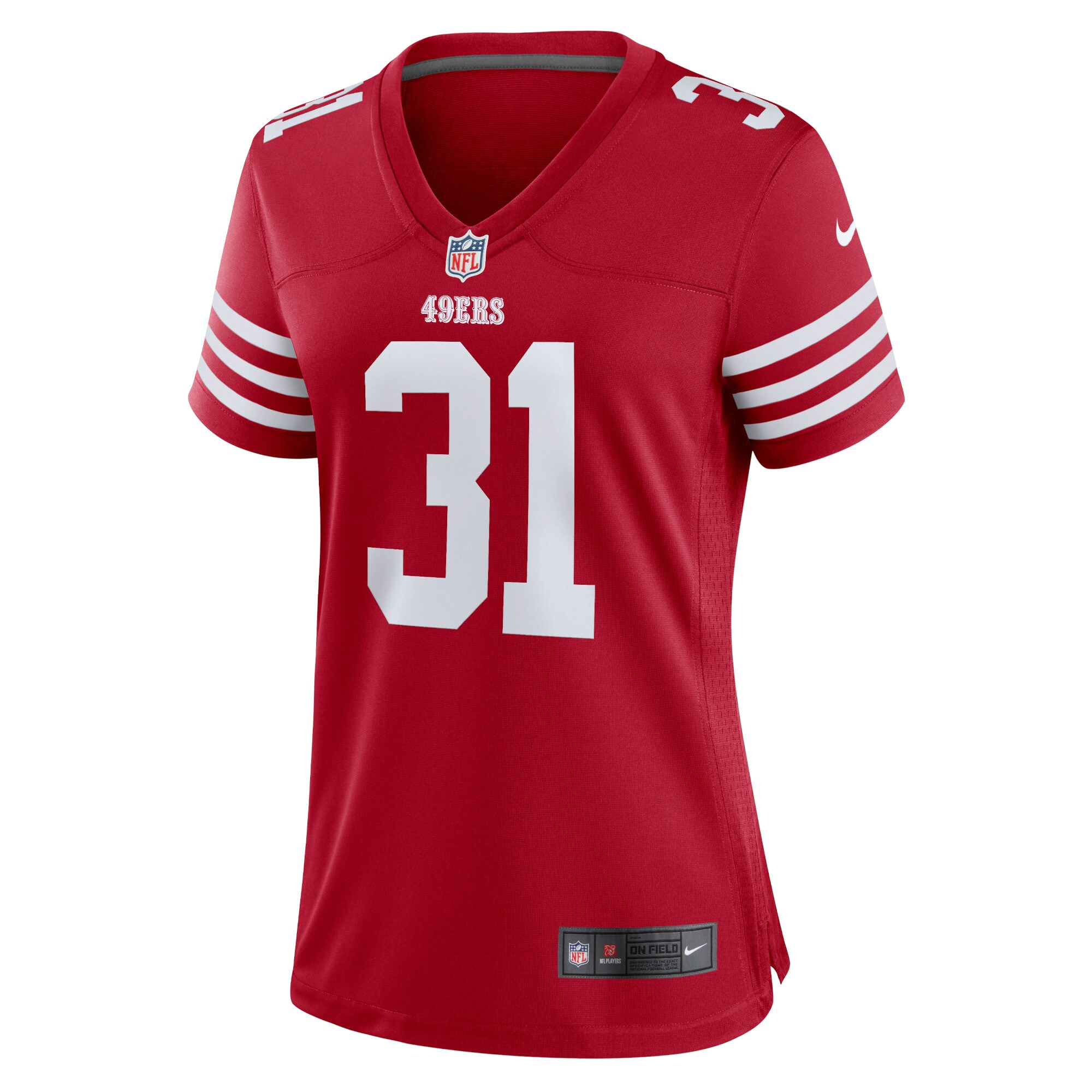 Tashaun Gipson Sr. San Francisco 49ers  Women's Home Game Player Jersey - Scarlet