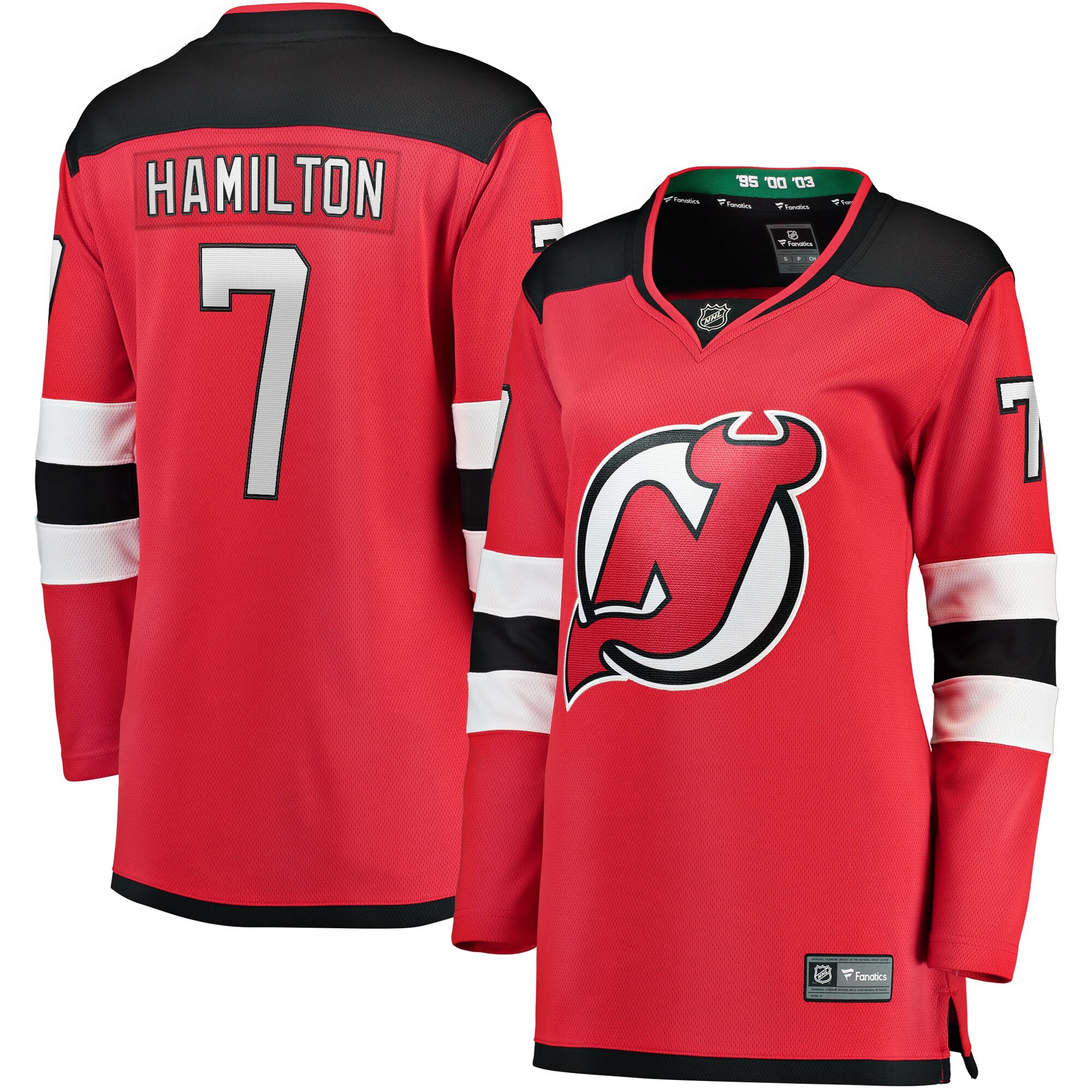 Dougie Hamilton New Jersey Devils Women's Breakaway Player Jersey - Red
