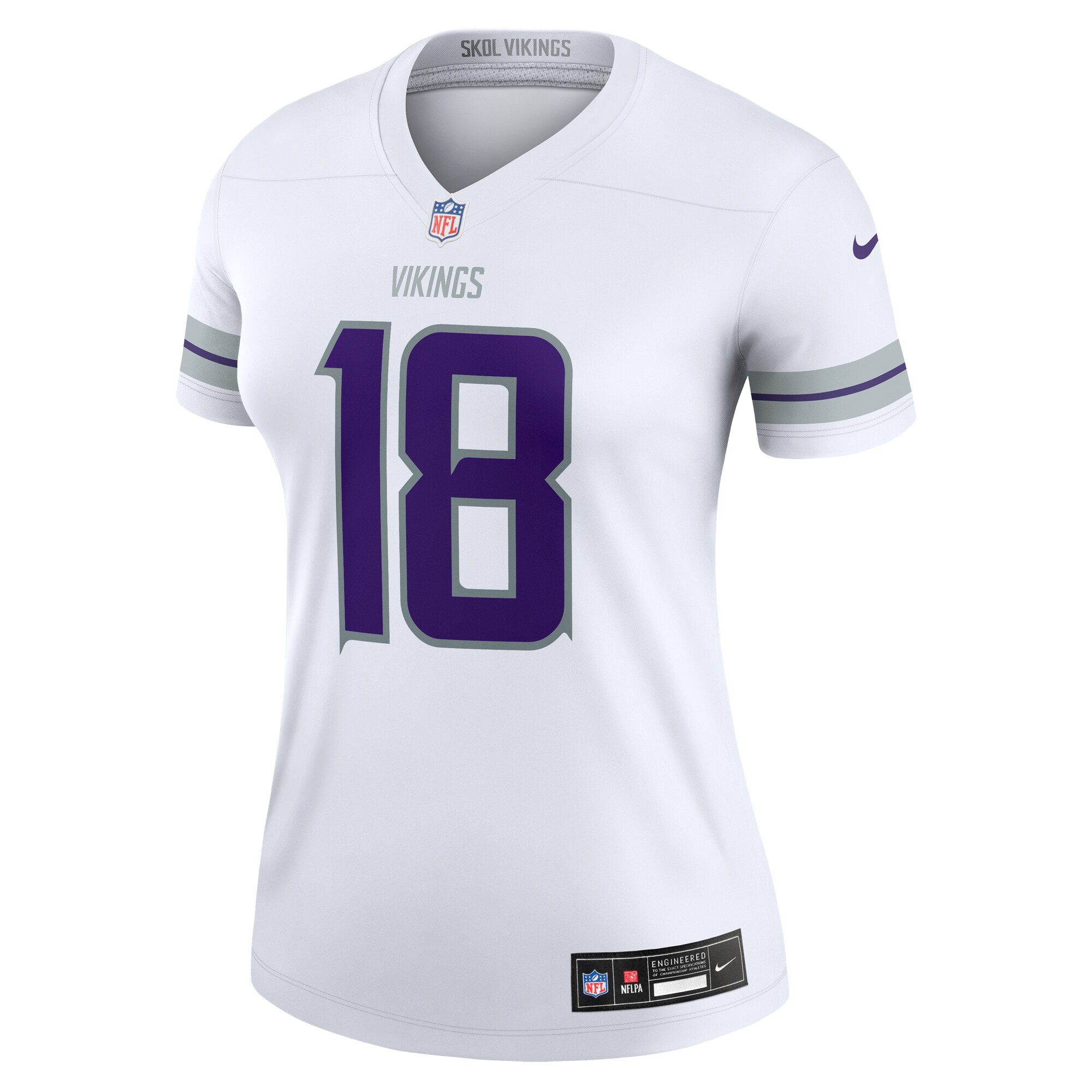 Justin Jefferson Minnesota Vikings Women's Alternate Legend Jersey - Purple