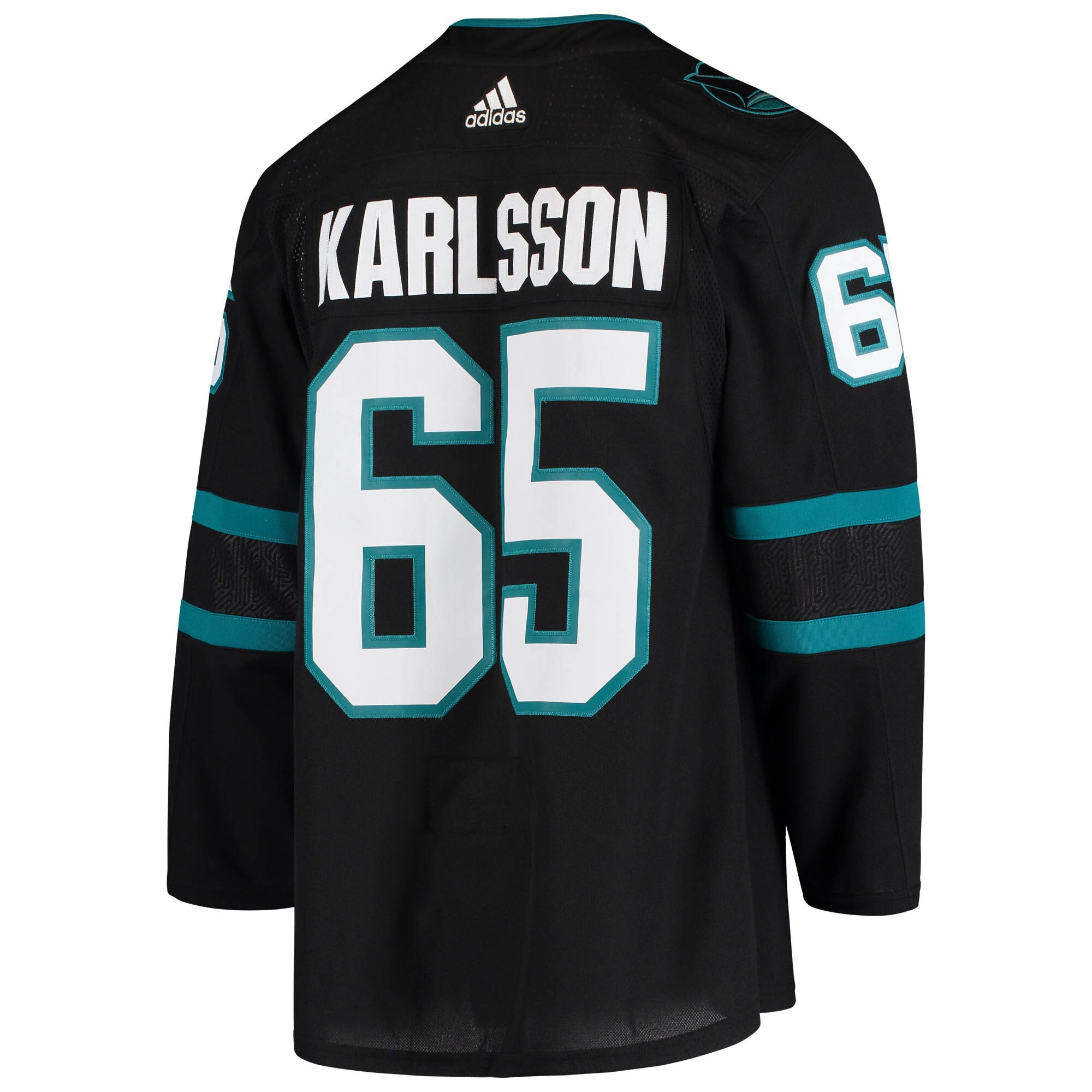 Erik Karlsson San Jose Sharks  Alternate Authentic Jersey - Black