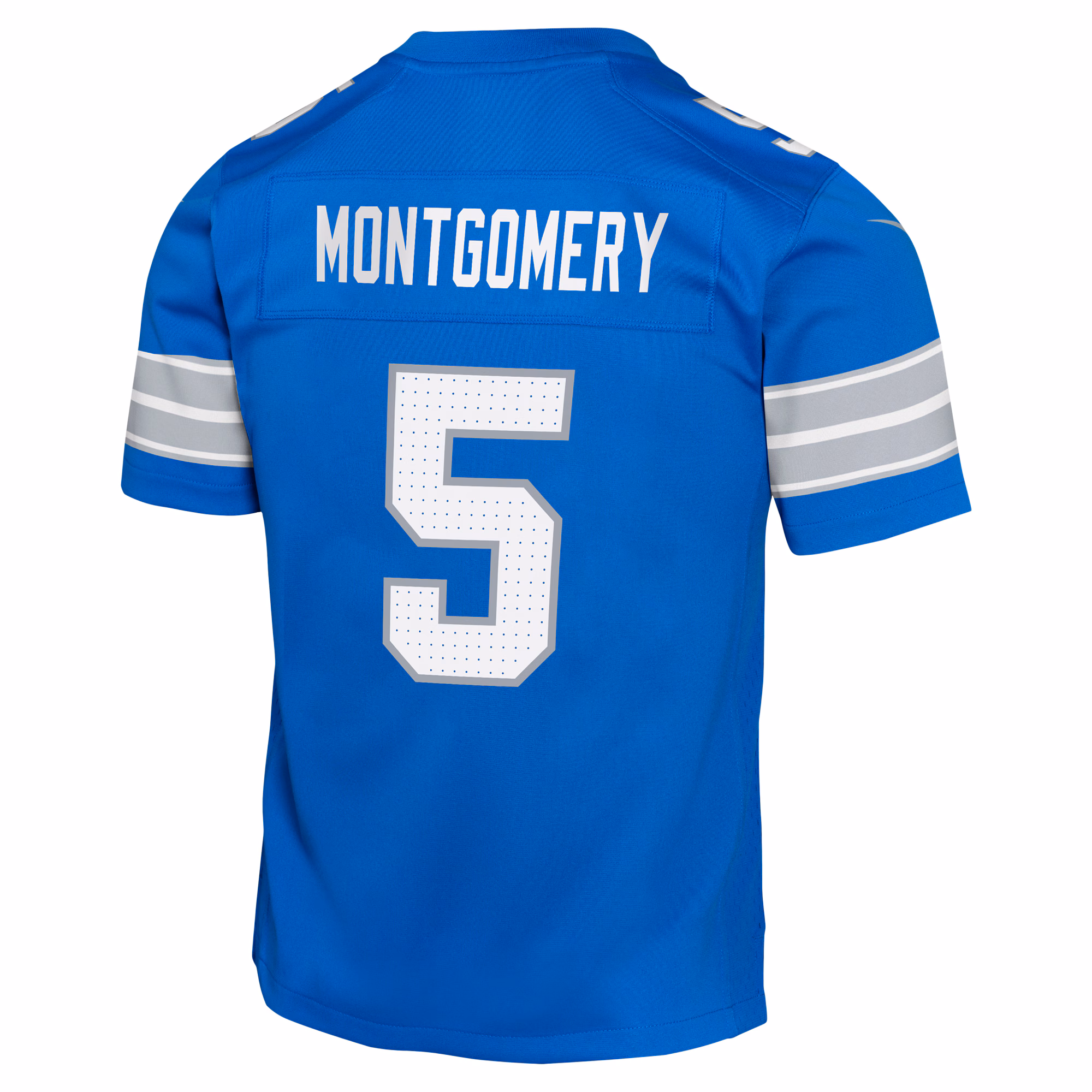 David Montgomery Detroit Lions Youth Alternate Player Game Jersey - Black