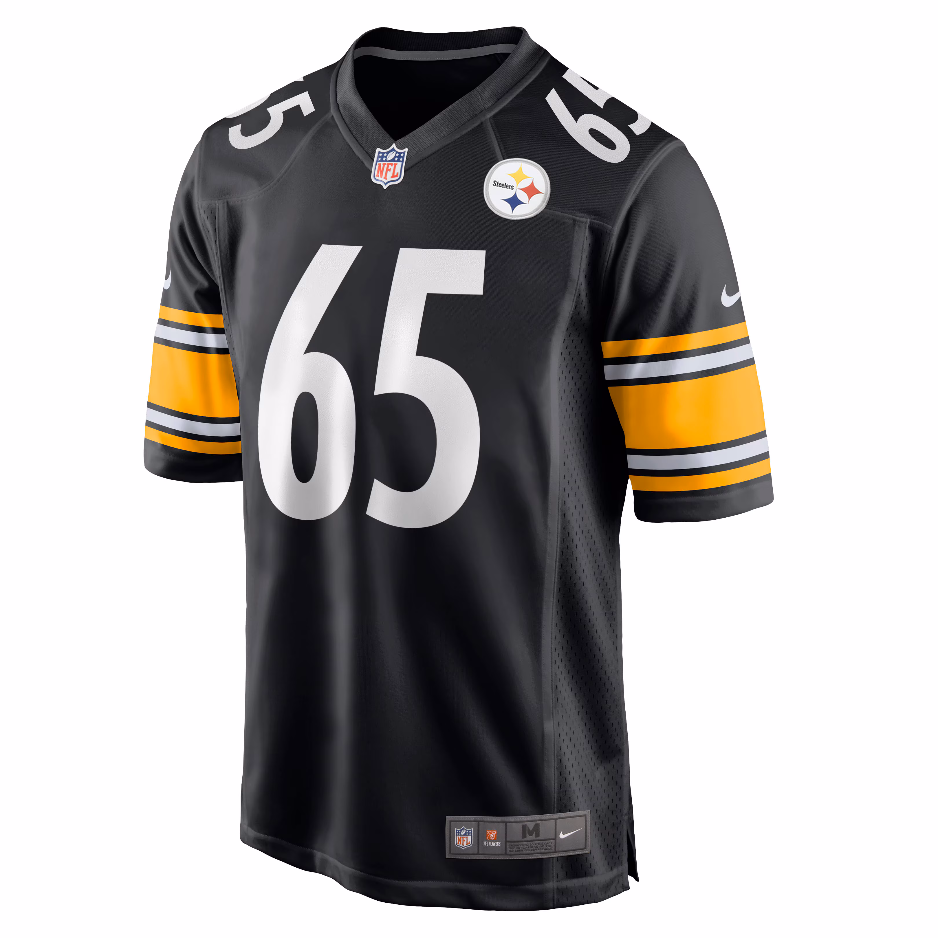 Dan Moore Jr. Pittsburgh Steelers Game Jersey - Black