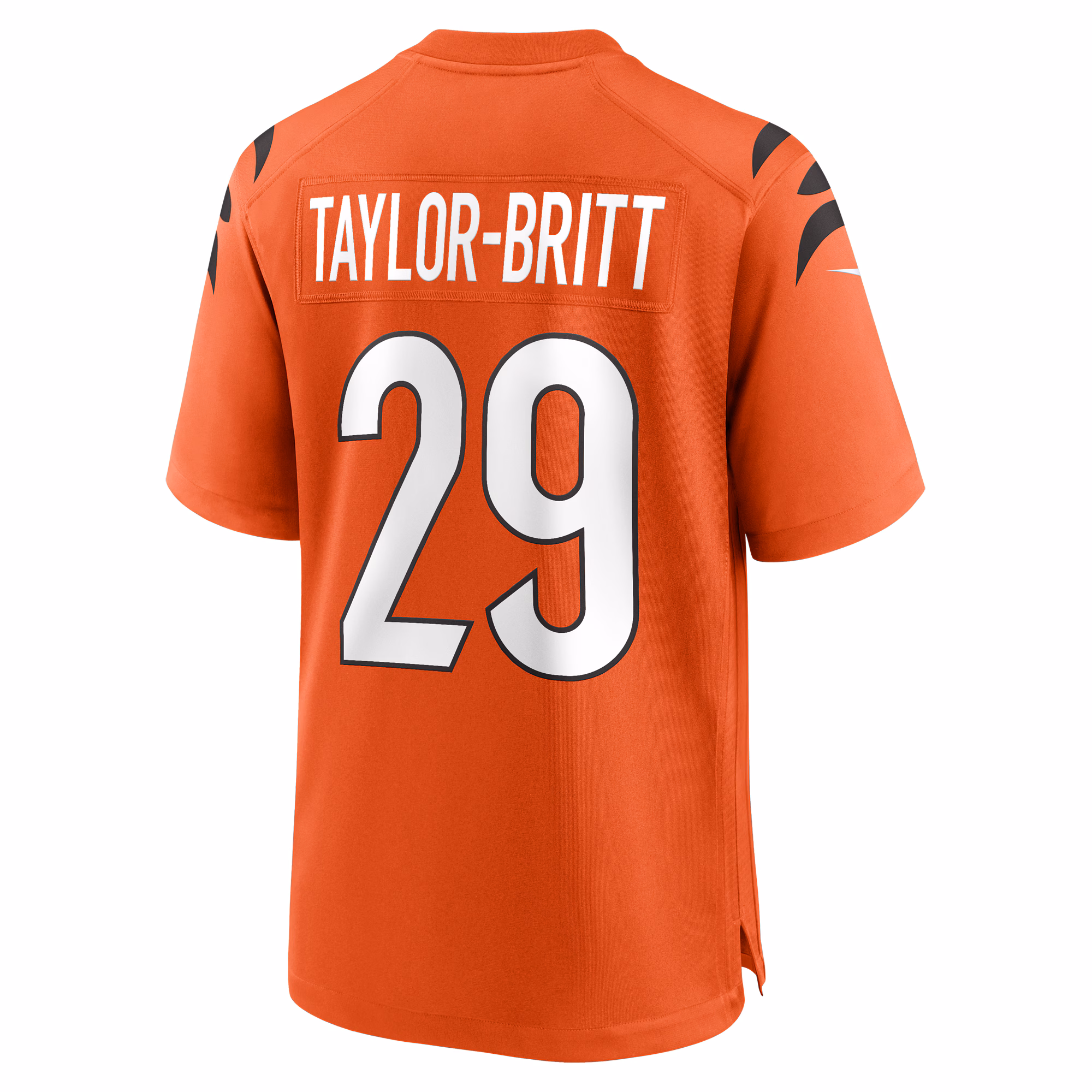 Cam Taylor-Britt Cincinnati Bengals  Game Jersey -  White
