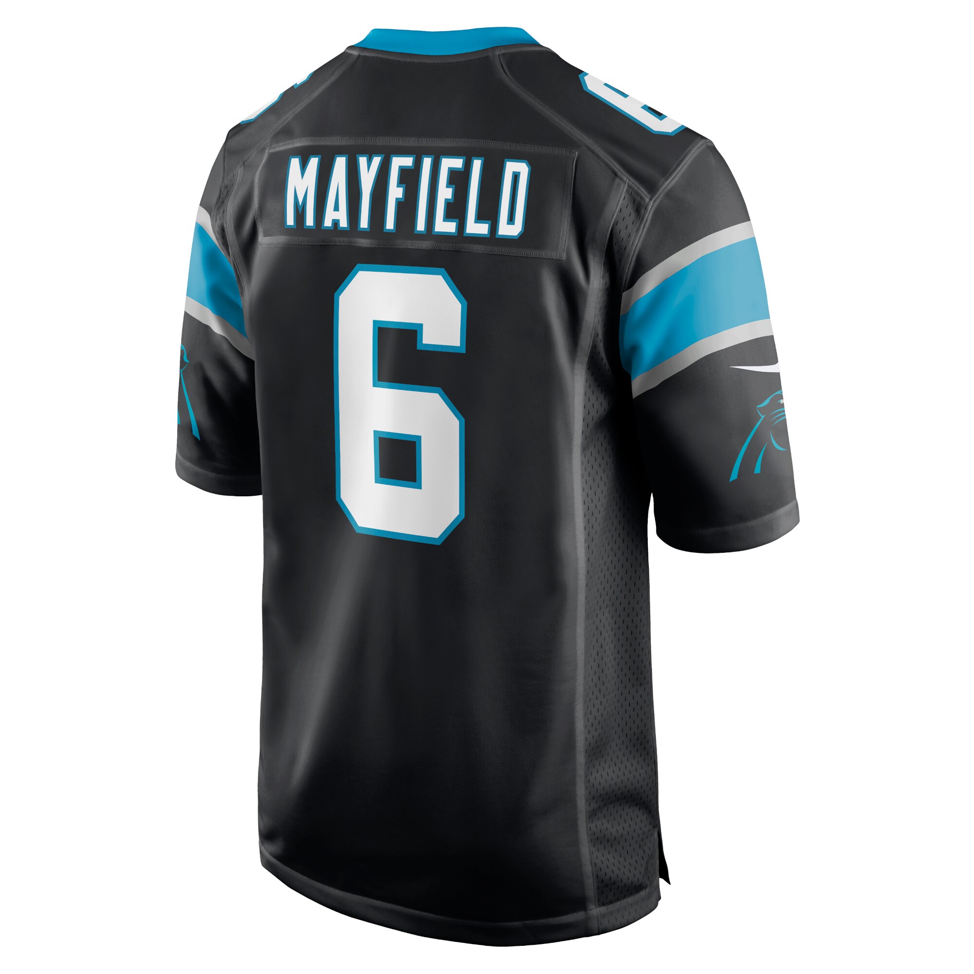Baker Mayfield Carolina Panthers  Youth Player Game Jersey - Black