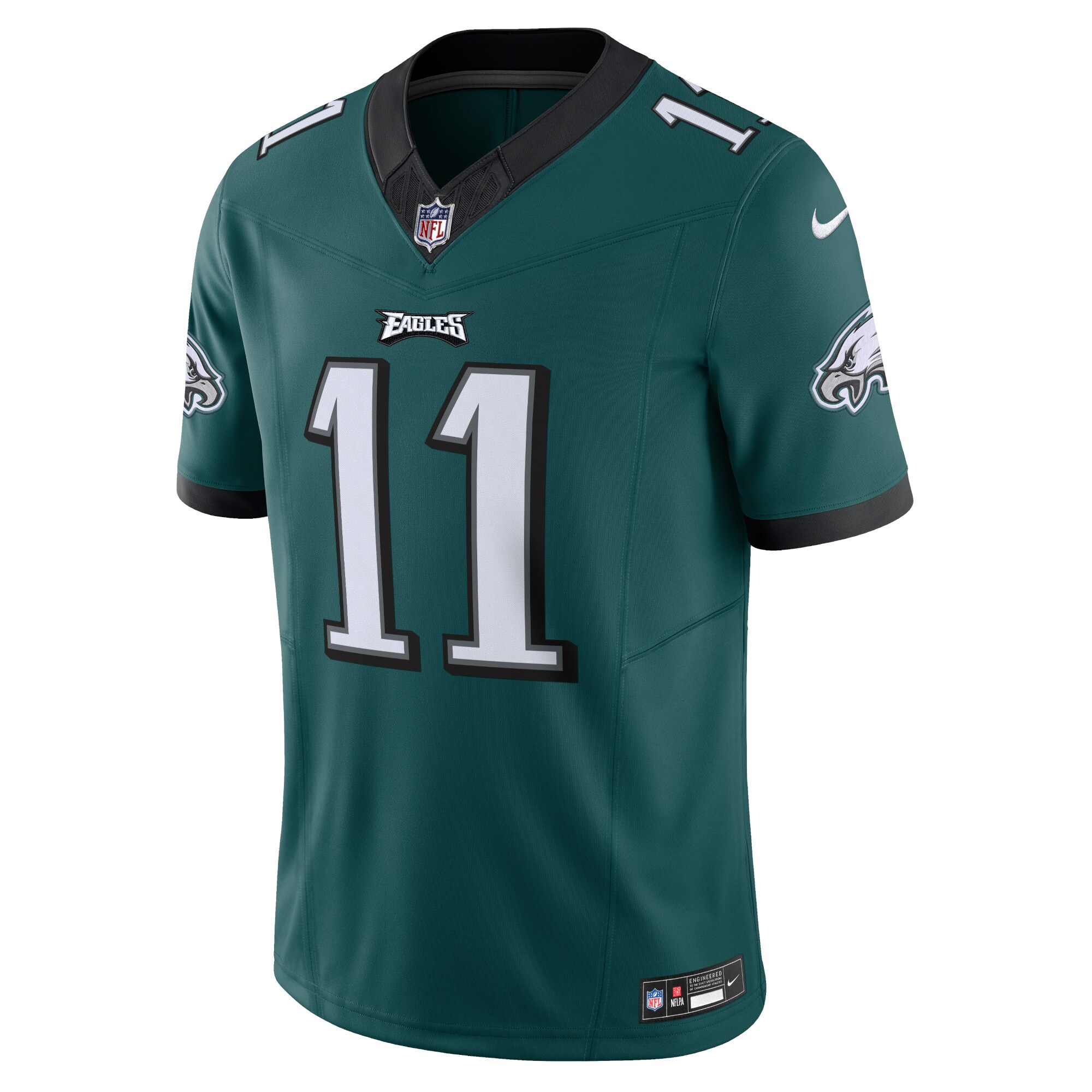 A.J. Brown Philadelphia Eagles #11 Vapor F.U.S.E. Limited Jersey - Green