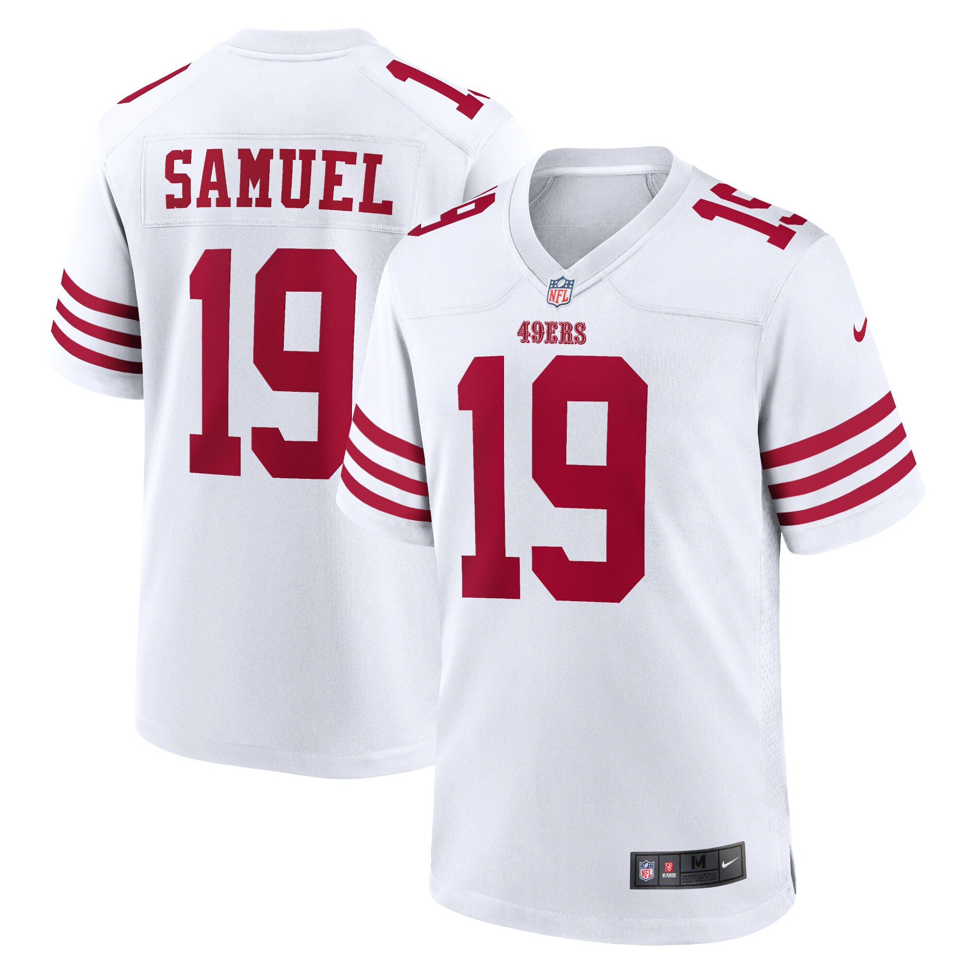 Deebo Samuel San Francisco 49ers Player Game Jersey - White